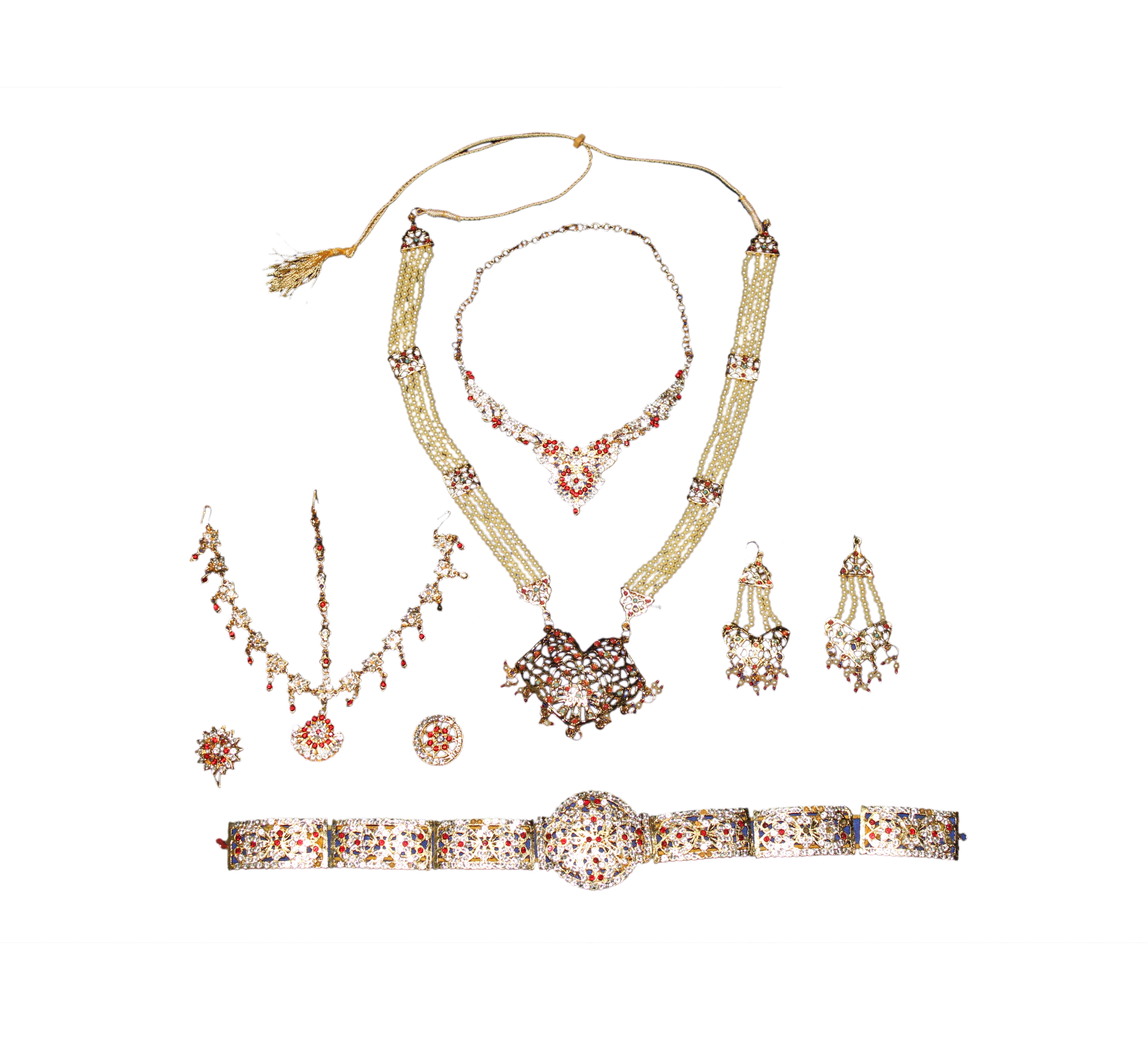 Bharatnatyam Jewelry Set