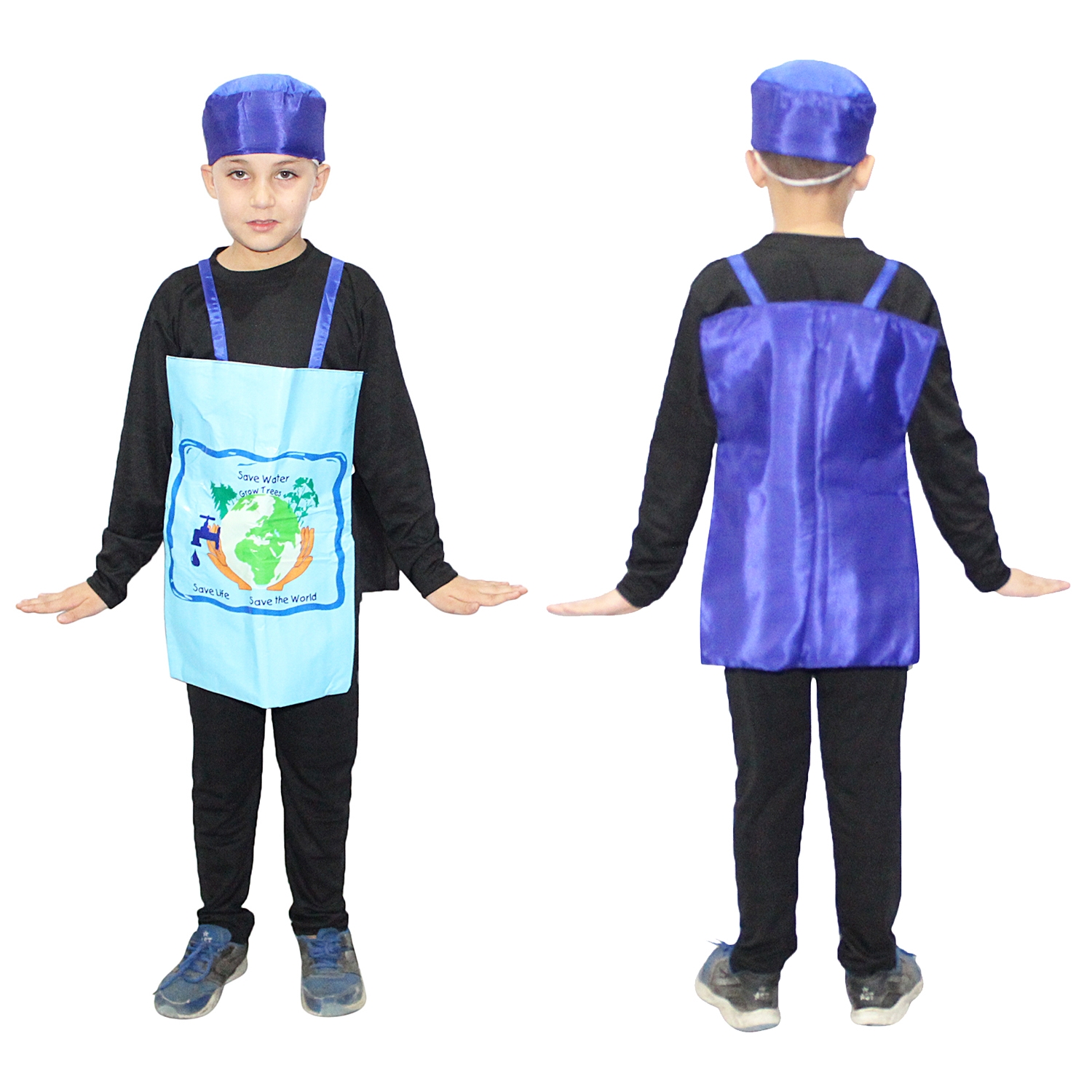 Save Water Cutout Costume for Kids