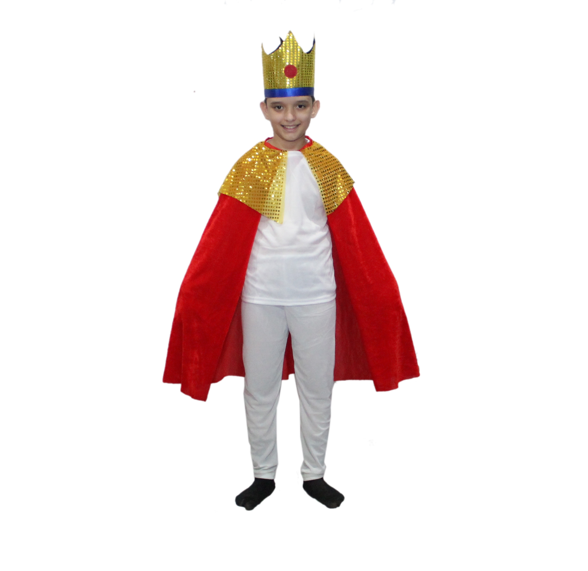 Red Royal Robe for Fancy Dress Competitions