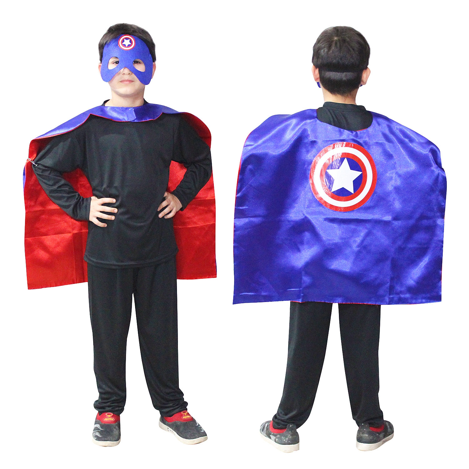 Captain America Robe for Kids