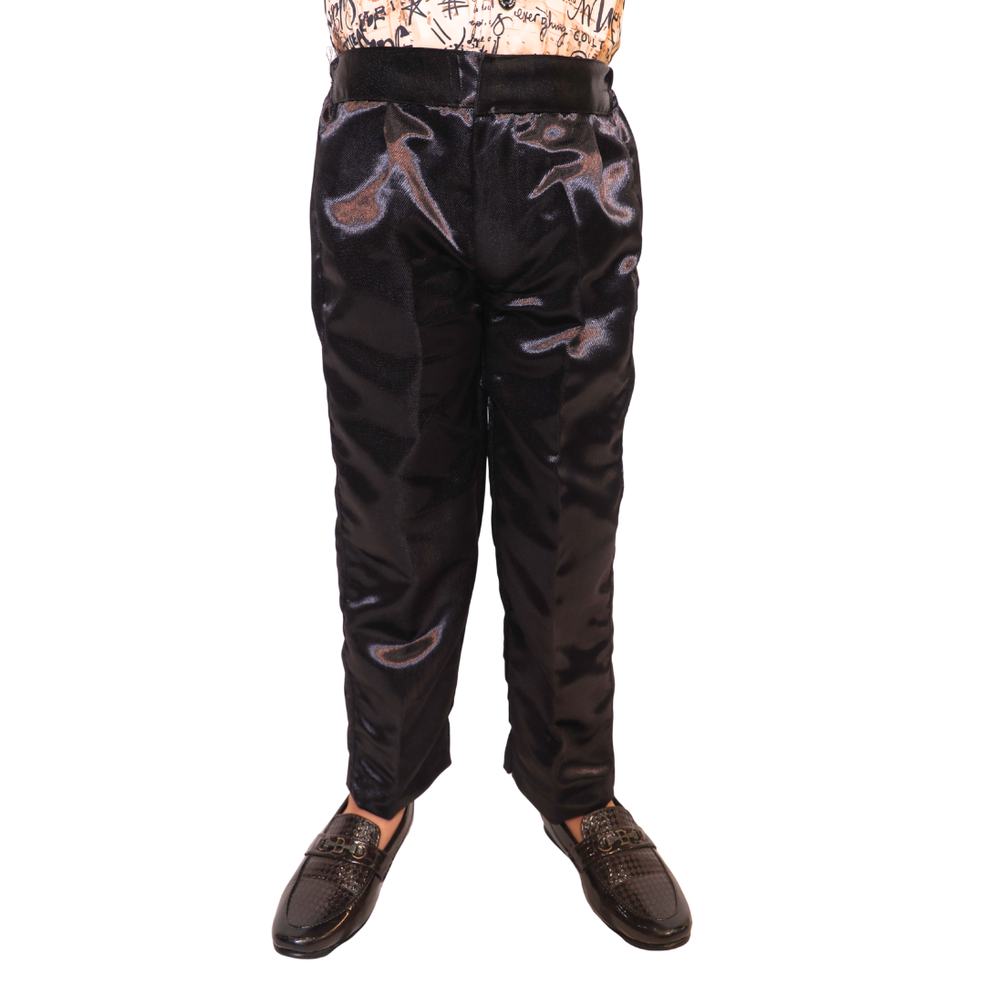 Shiny Pants for Kids Metallic Straight Leg School Dance Performance