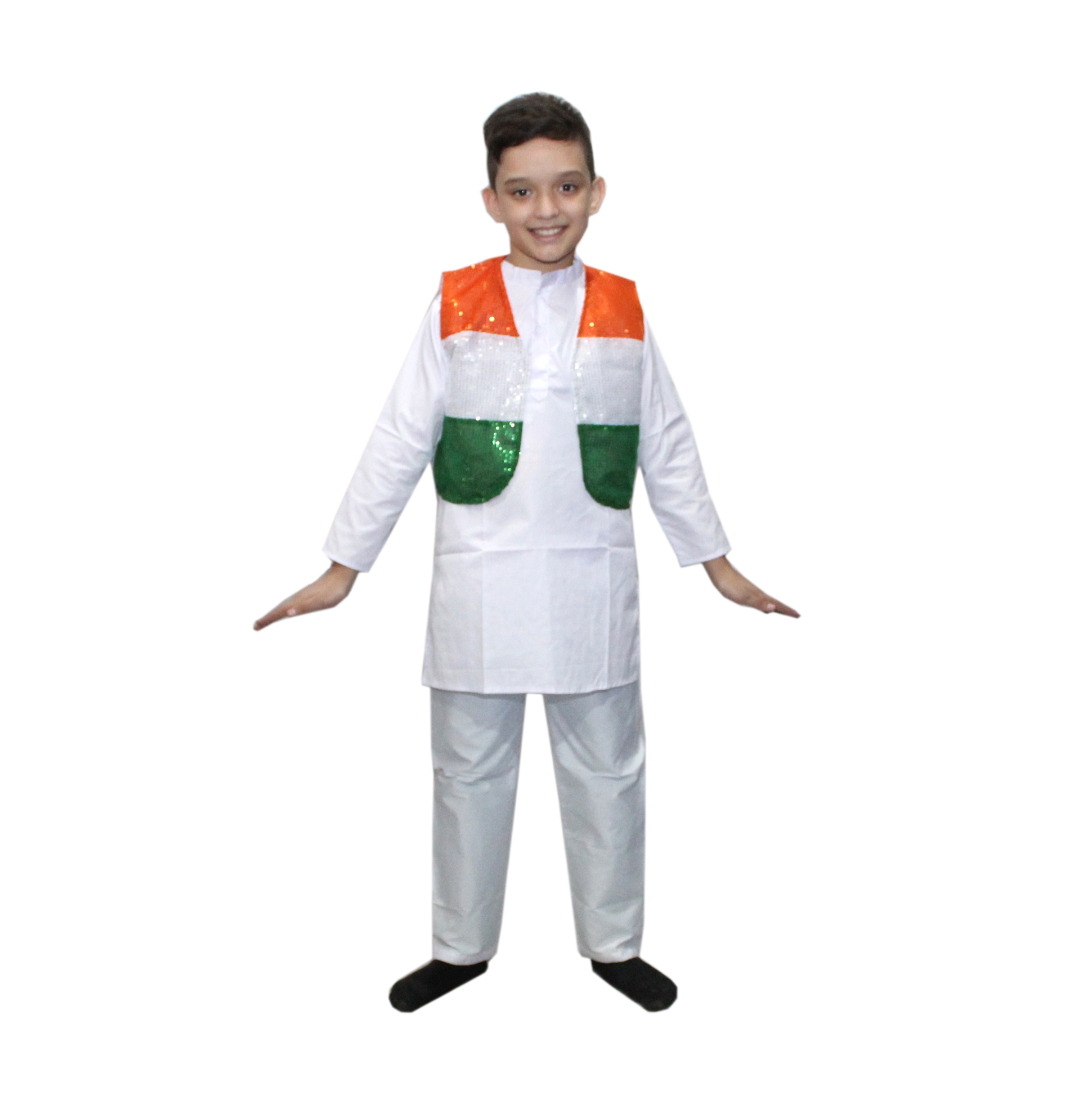 Tri-Color Kids Jacket for School Fancy Dress Events