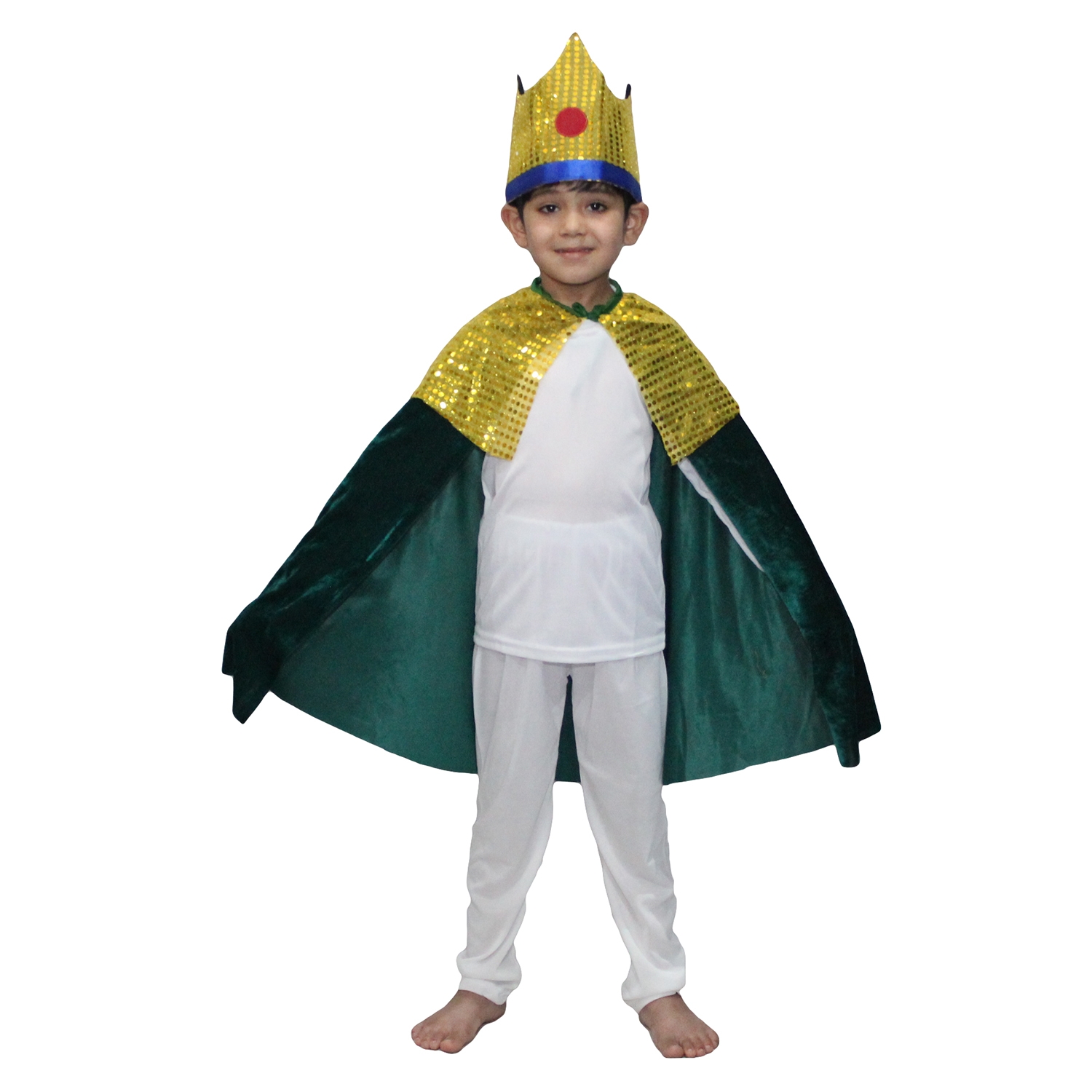 King Character Costume Cape for Kids