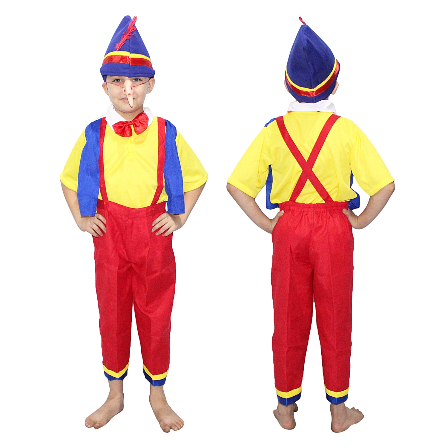 Pinocchio Dress-Up Outfit for Fancy Dress Events