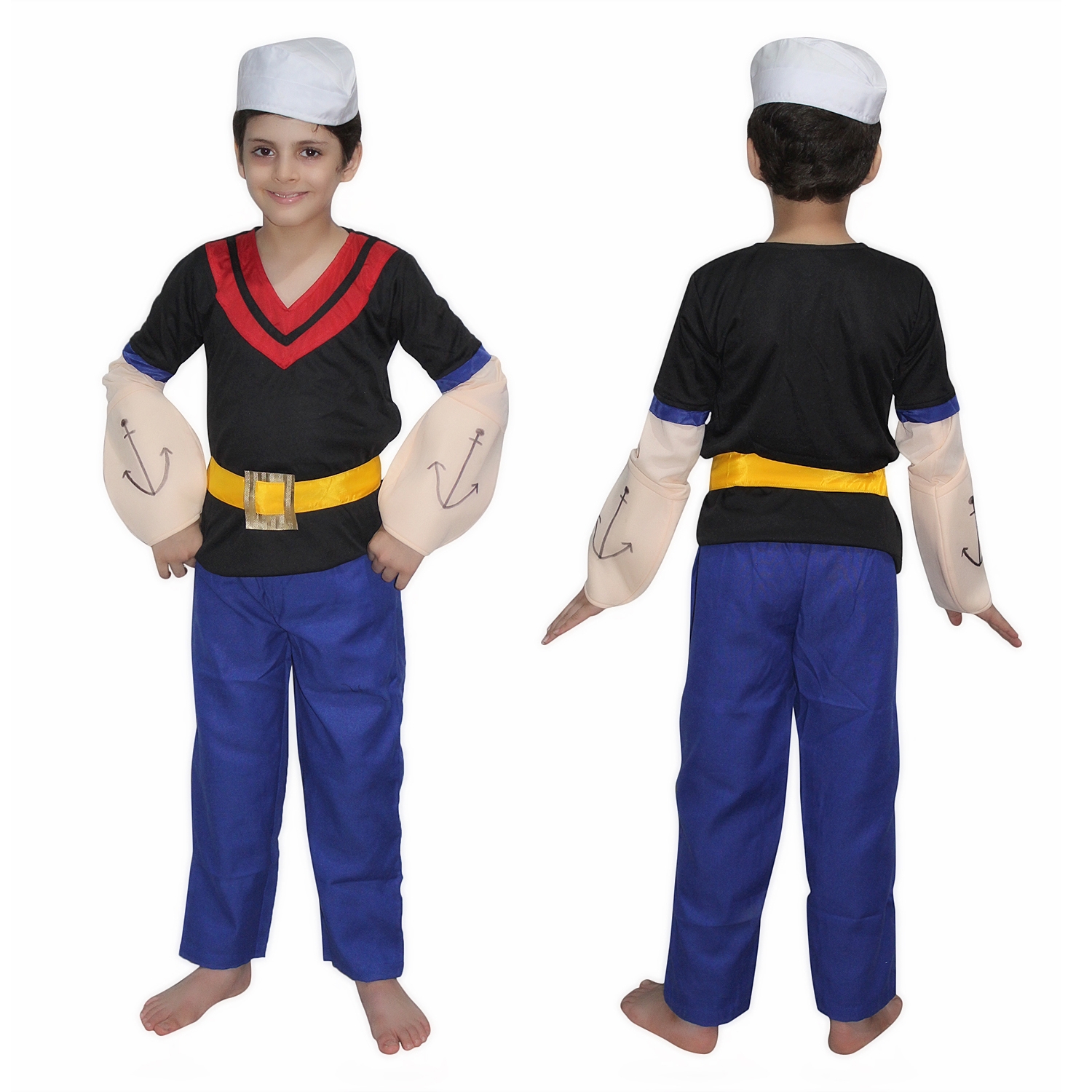 Popeye Fancy Dress Costume for Kids