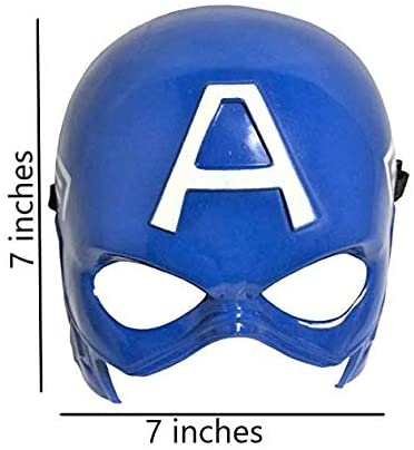Captain America Face Accessories for kids, Boys and Girls
