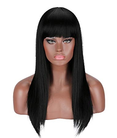 Ladies Styler Hair Wig - Black Color