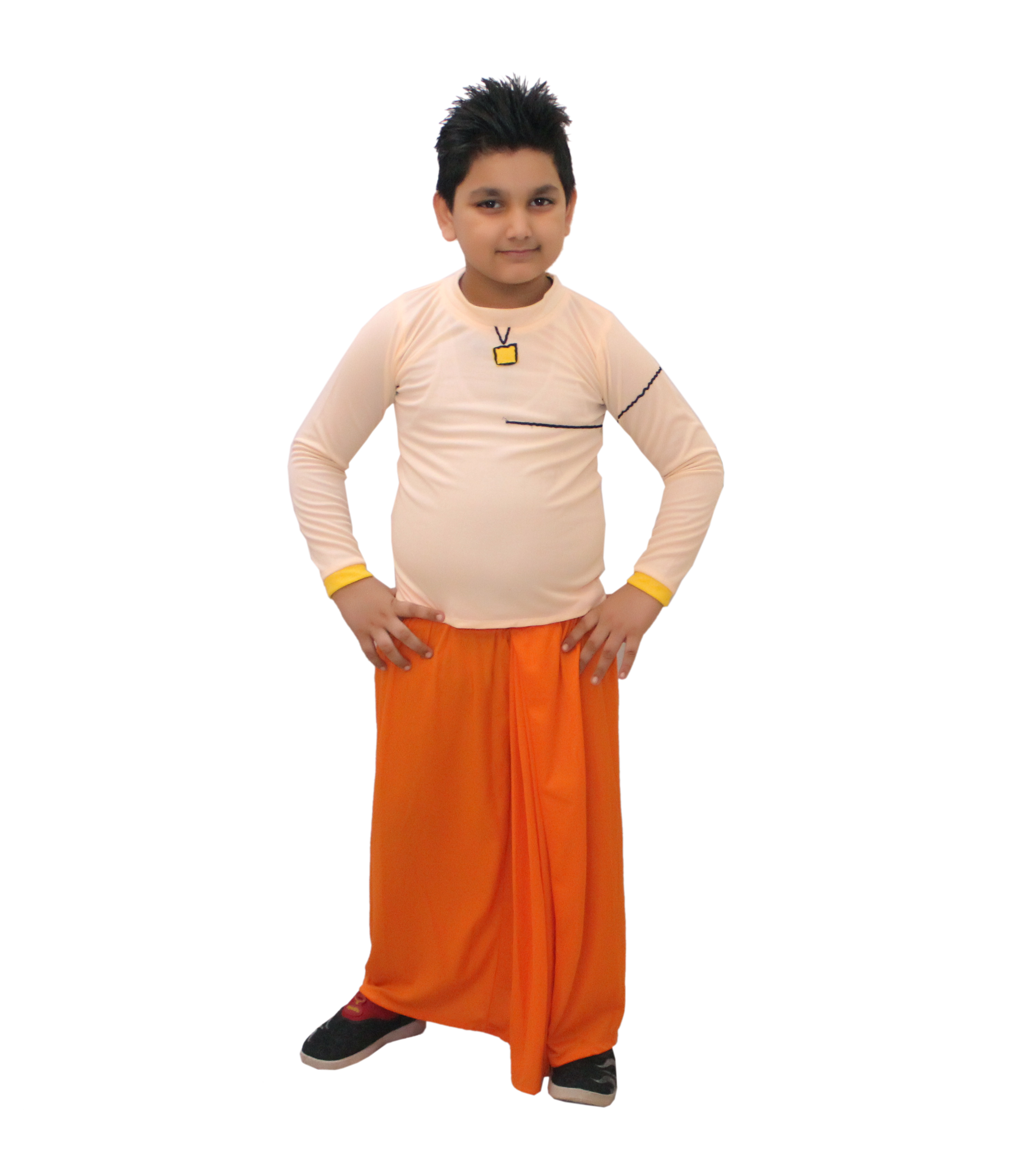 Bheem Cartoon fancy dress for kids,Cartoon/superhero Costume for School Annual function/Theme Party/Competition/Stage Shows Dress