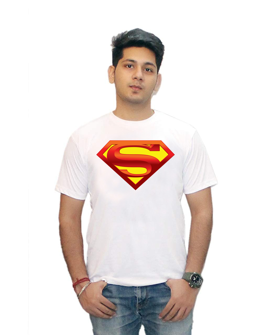 Super-T-shirt fancy dress for kids,Western Costume for Annual function/Theme Party/Competition/Stage Shows/Birthday Party Dress