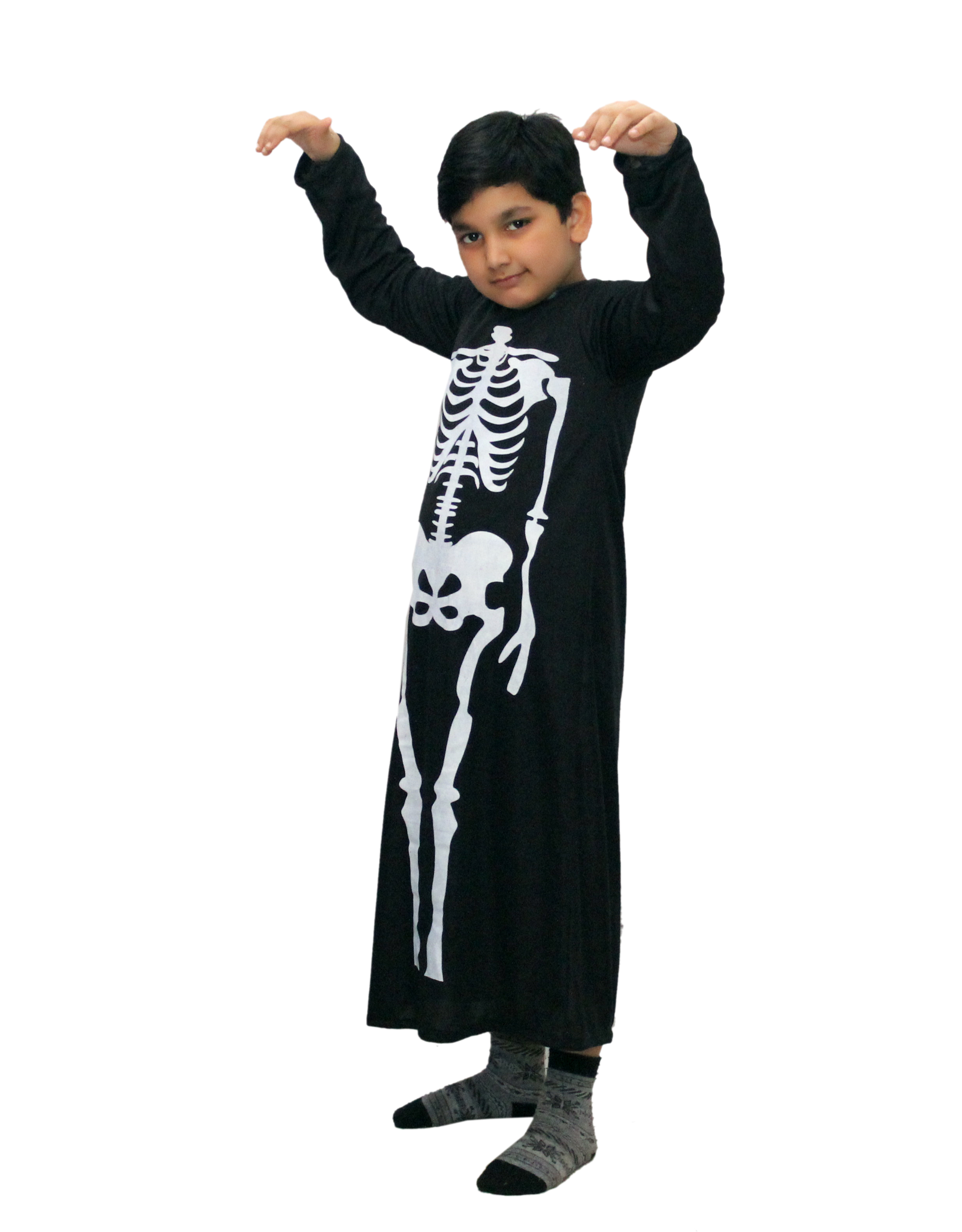 Skeleton Dracula Gown Halloween Costume
