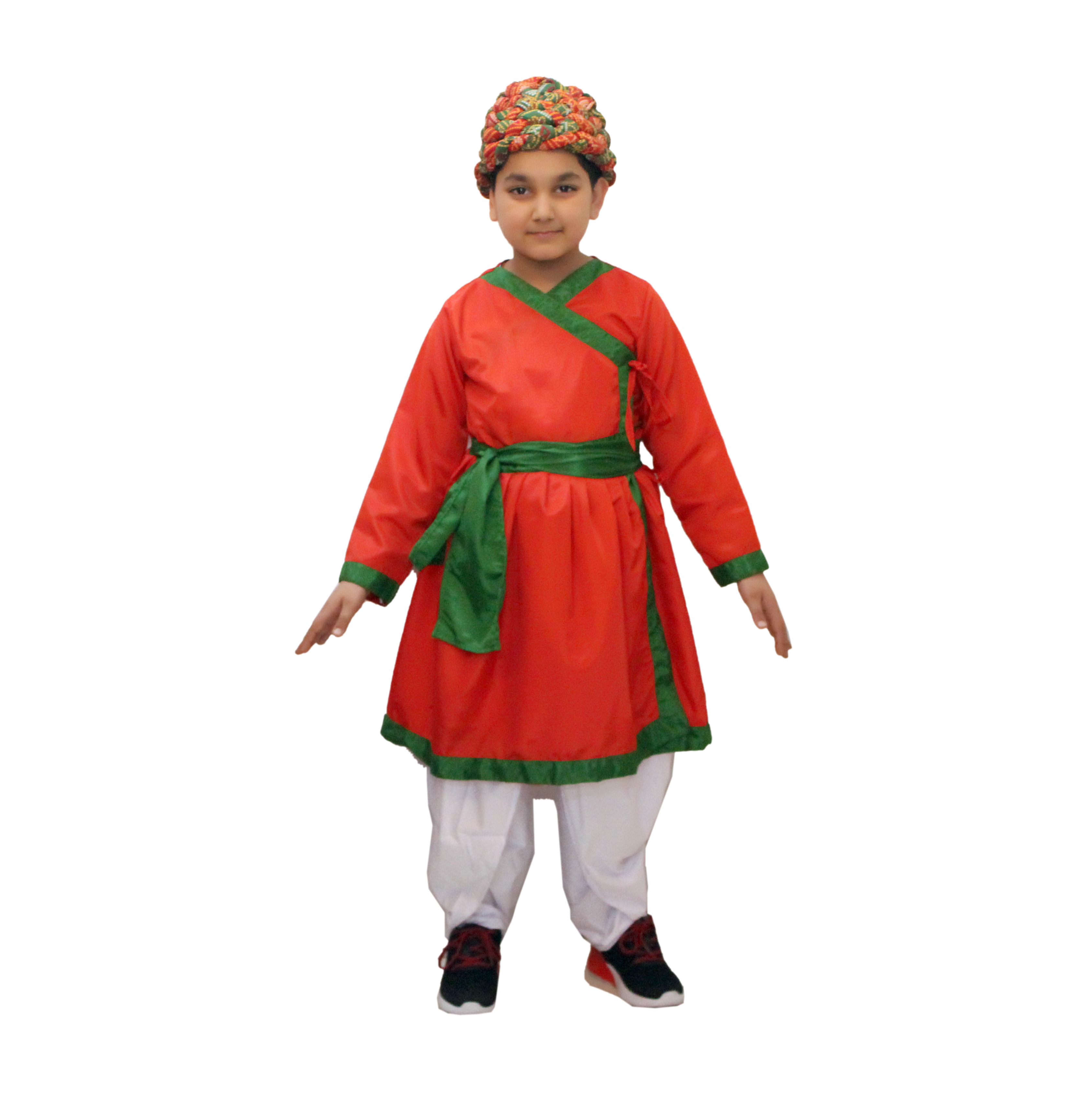 Rajasthani costume fancy dress for kids,Indian State/Dance Costume for School Annual function/Theme Party/Competition/Stage Shows Dress