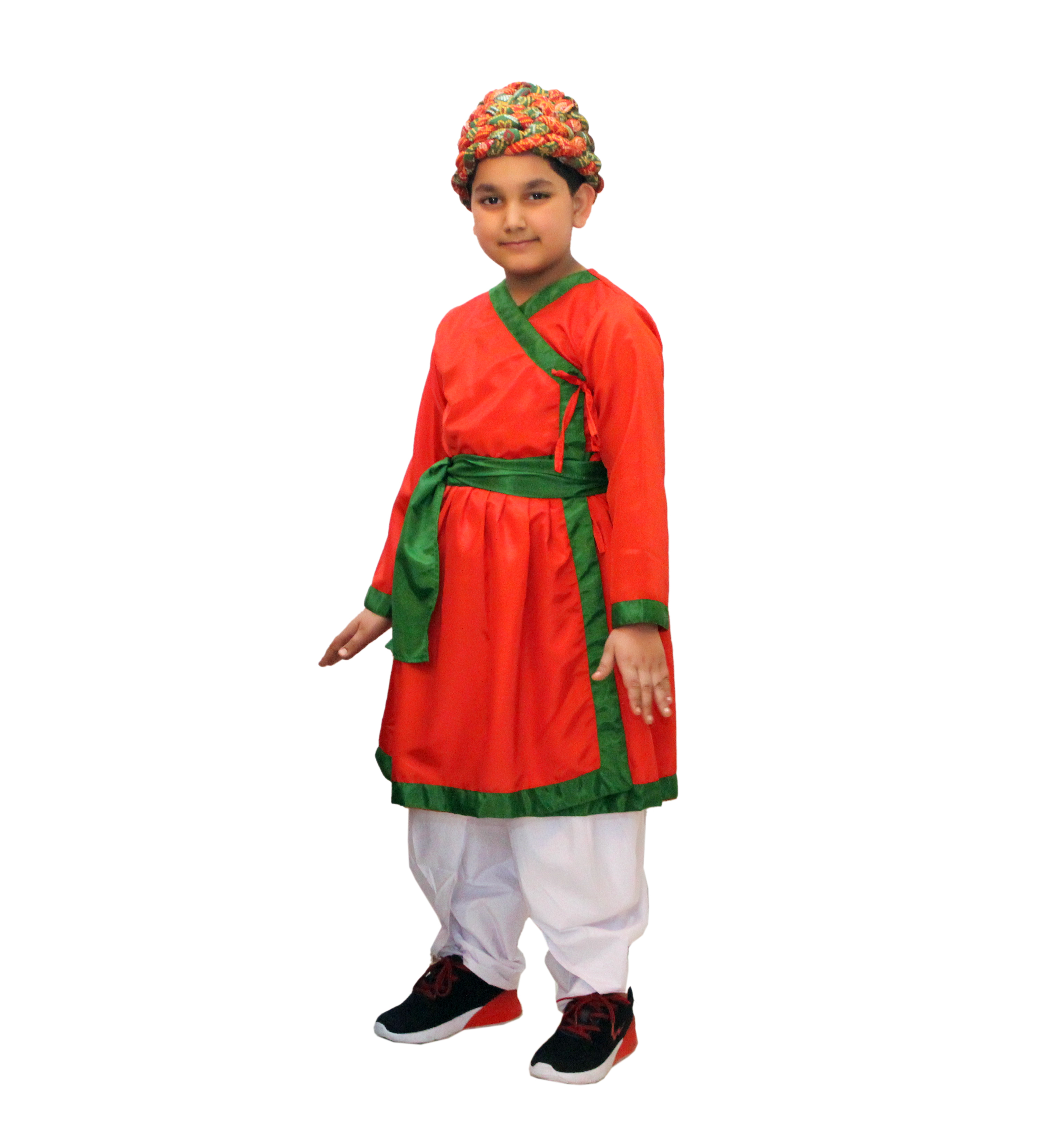 Rajasthani costume fancy dress for kids,Indian State/Dance Costume for School Annual function/Theme Party/Competition/Stage Shows Dress