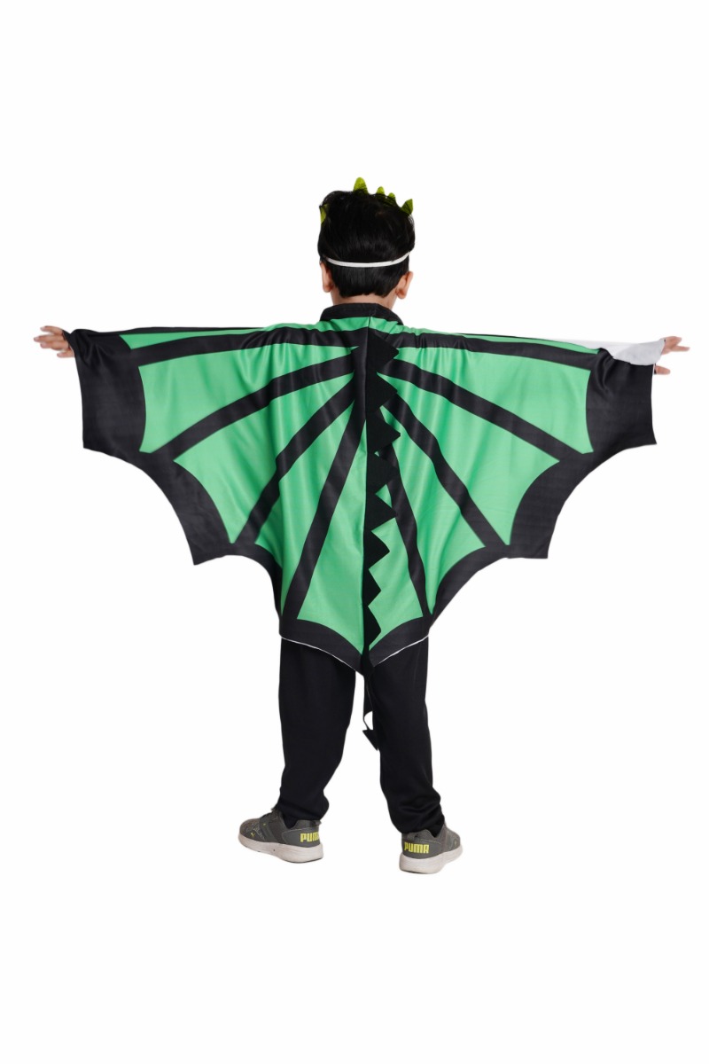 Dragon wings Fancy Dress For Kids,Wild Animal Costume For School Annual Function/Theme Party/Competition/Stage Shows Dress