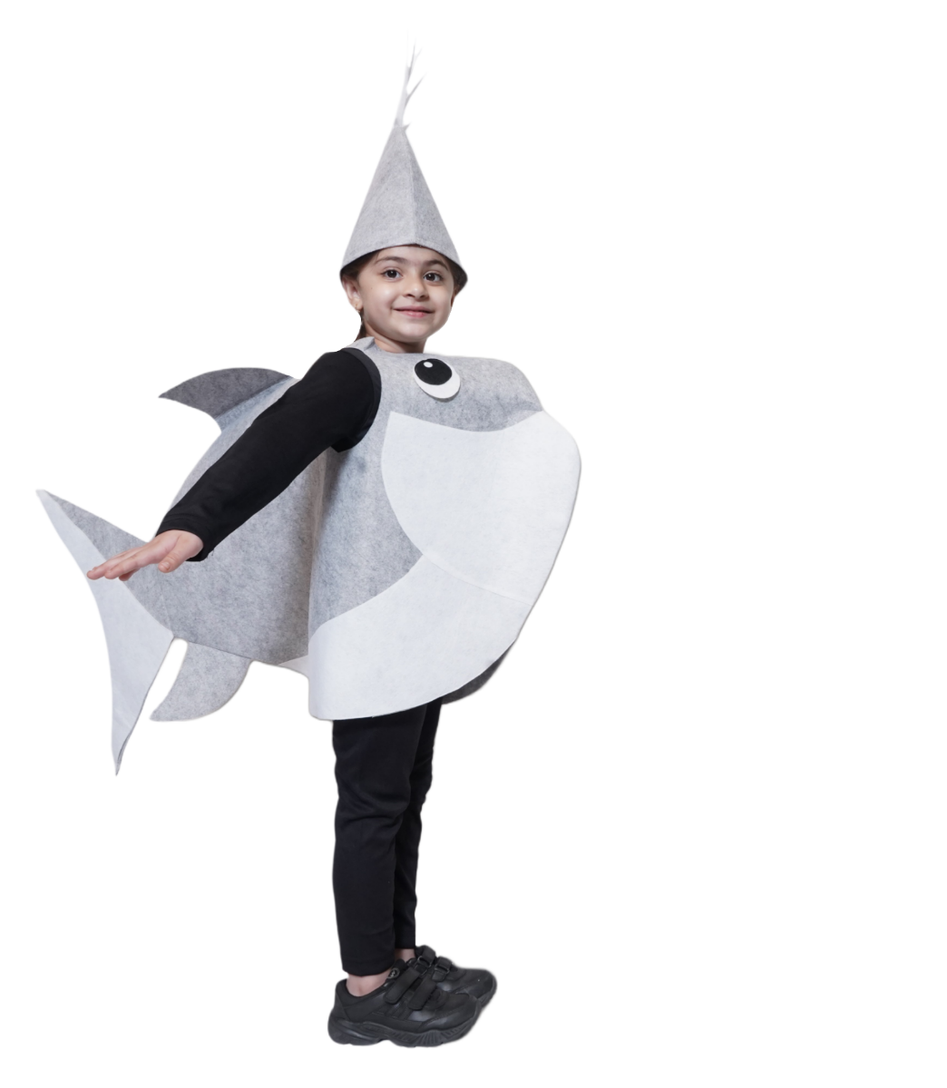Whale Fish Fancy Dress for Kids