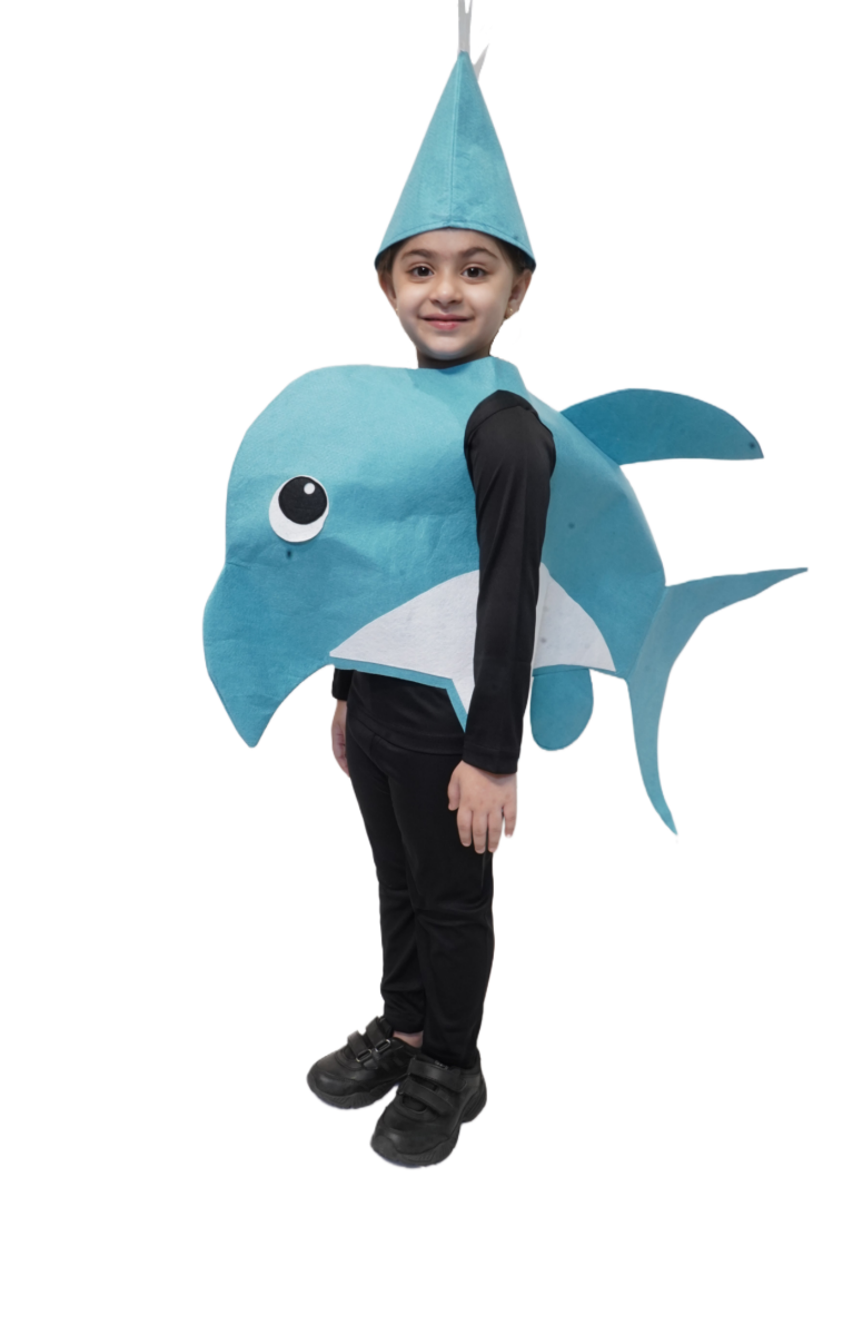 Dolphin Fish Fancy Dress for Kids