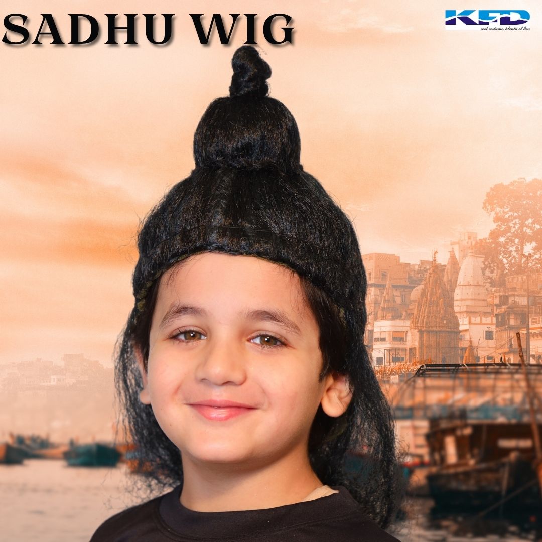 Black Joda Wigs-S