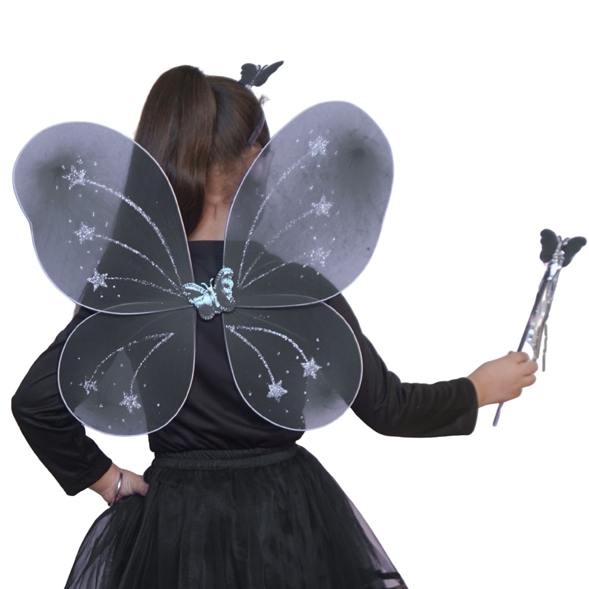 Black Butterfly Wings for Kids