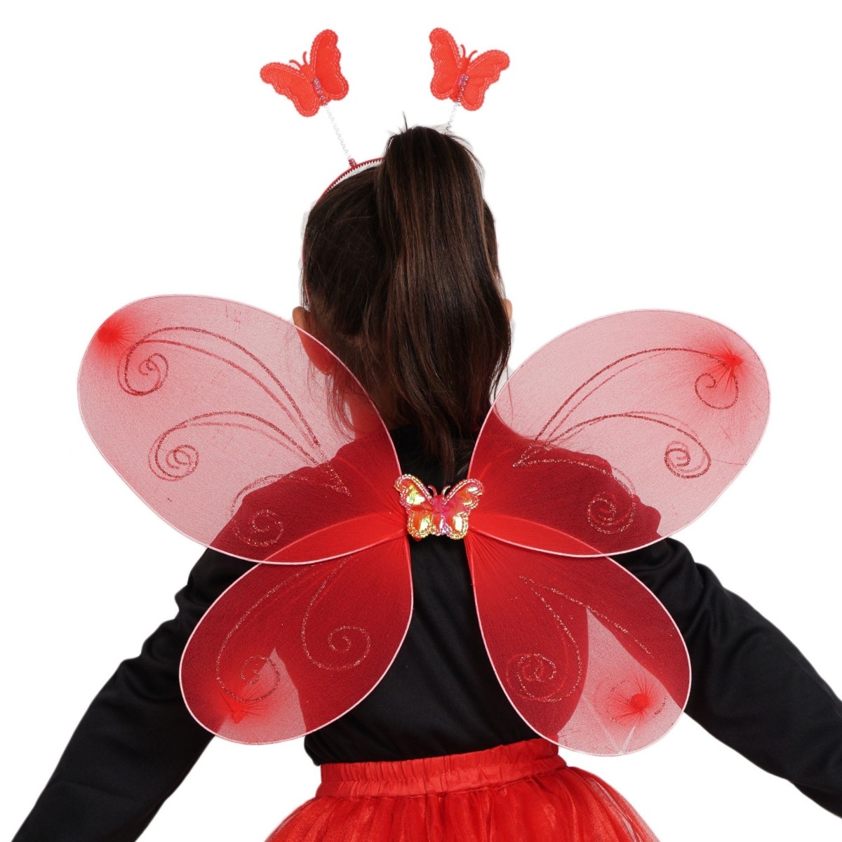 Red Butterfly Wings for Kids