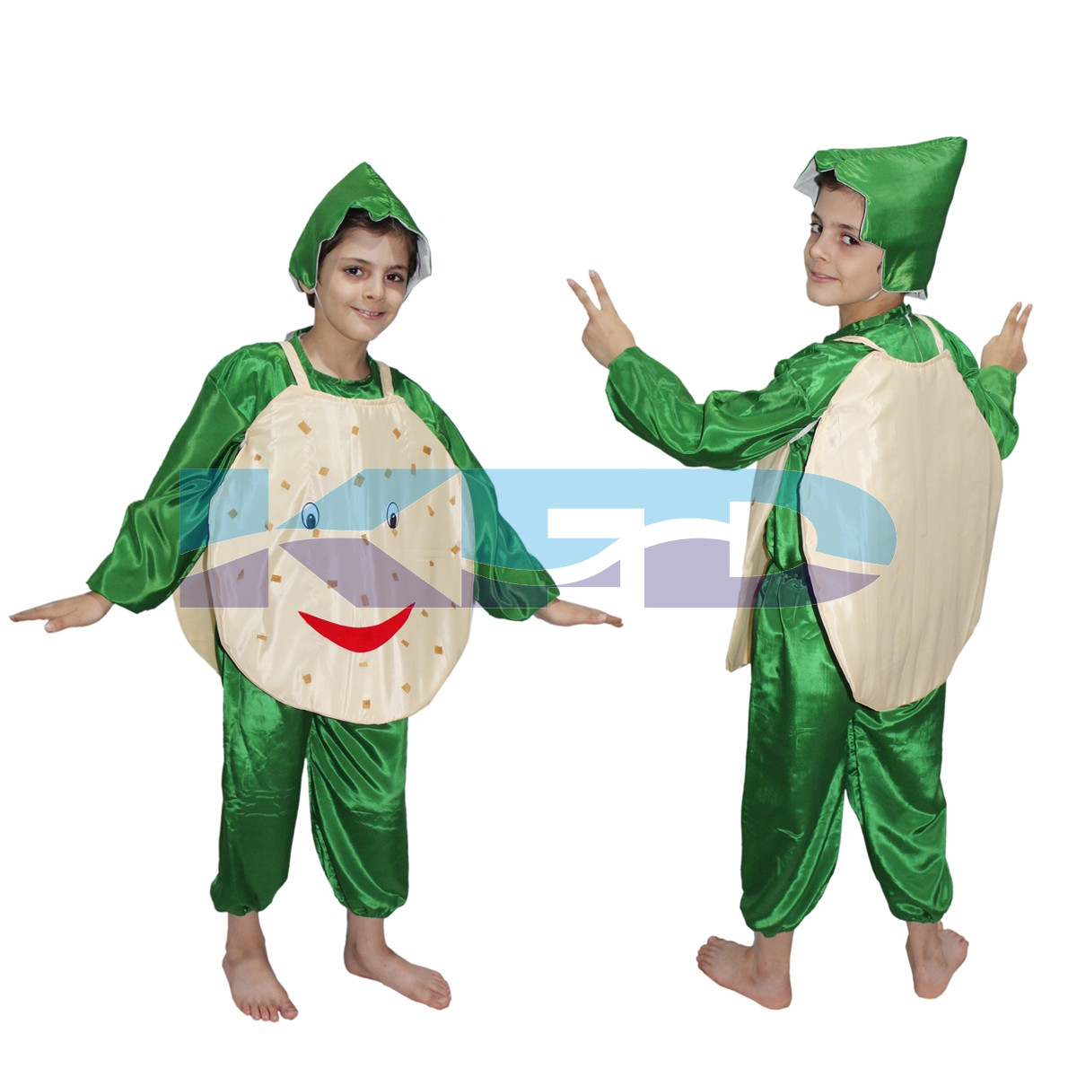 Potato fancy dress for kids,Vegetables Costume for School Annual function/Theme Party/Competition/Stage Shows Dress