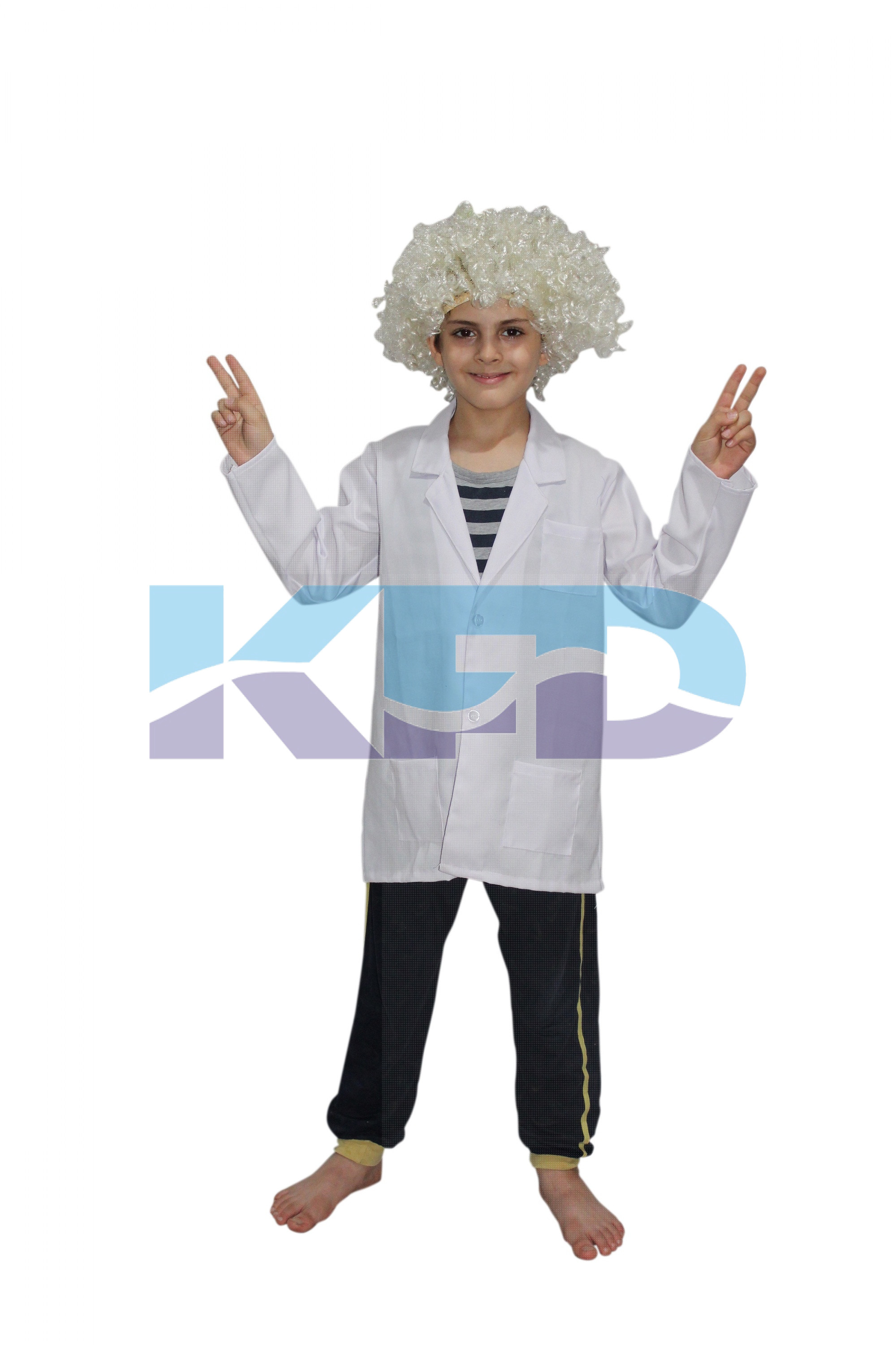 Albert Einstein Costume,Scientist Costume For School Annual function/Theme Party/Competition/Stage Shows Dress