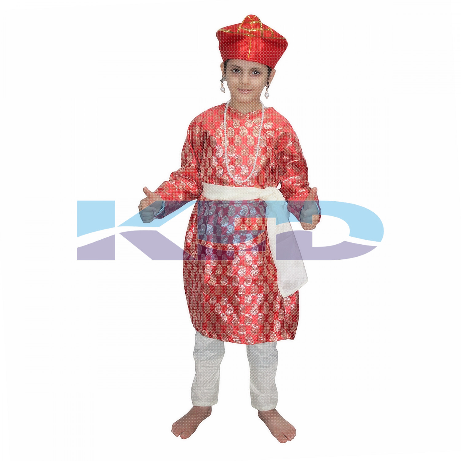 Baji Rao Maratha King Peshwar Costume for School Annual function/Theme Party/Competition/Stage Shows/Birthday Party Dress