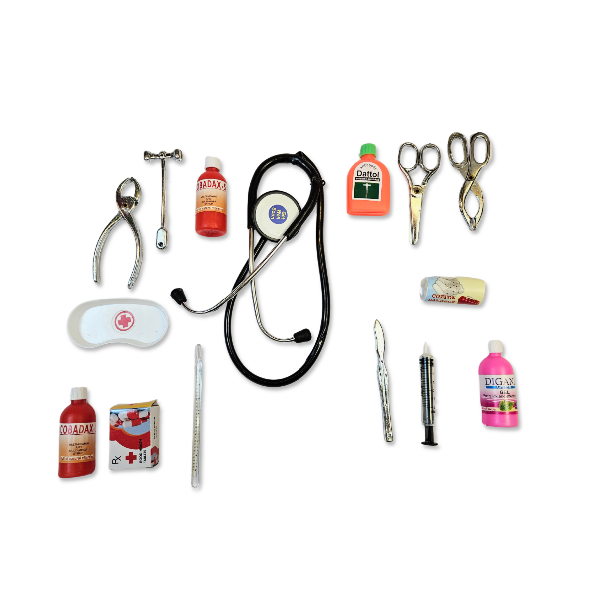 Medical Role Play Kit Toy Tools  Fancy Dress for Boys and Girls