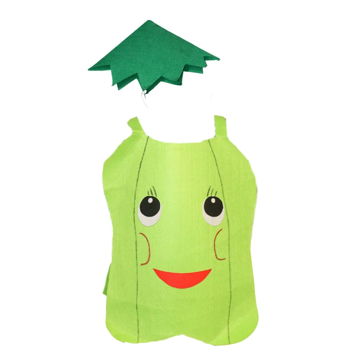 Capsicum Vegetables Costume Cutout with Cap
