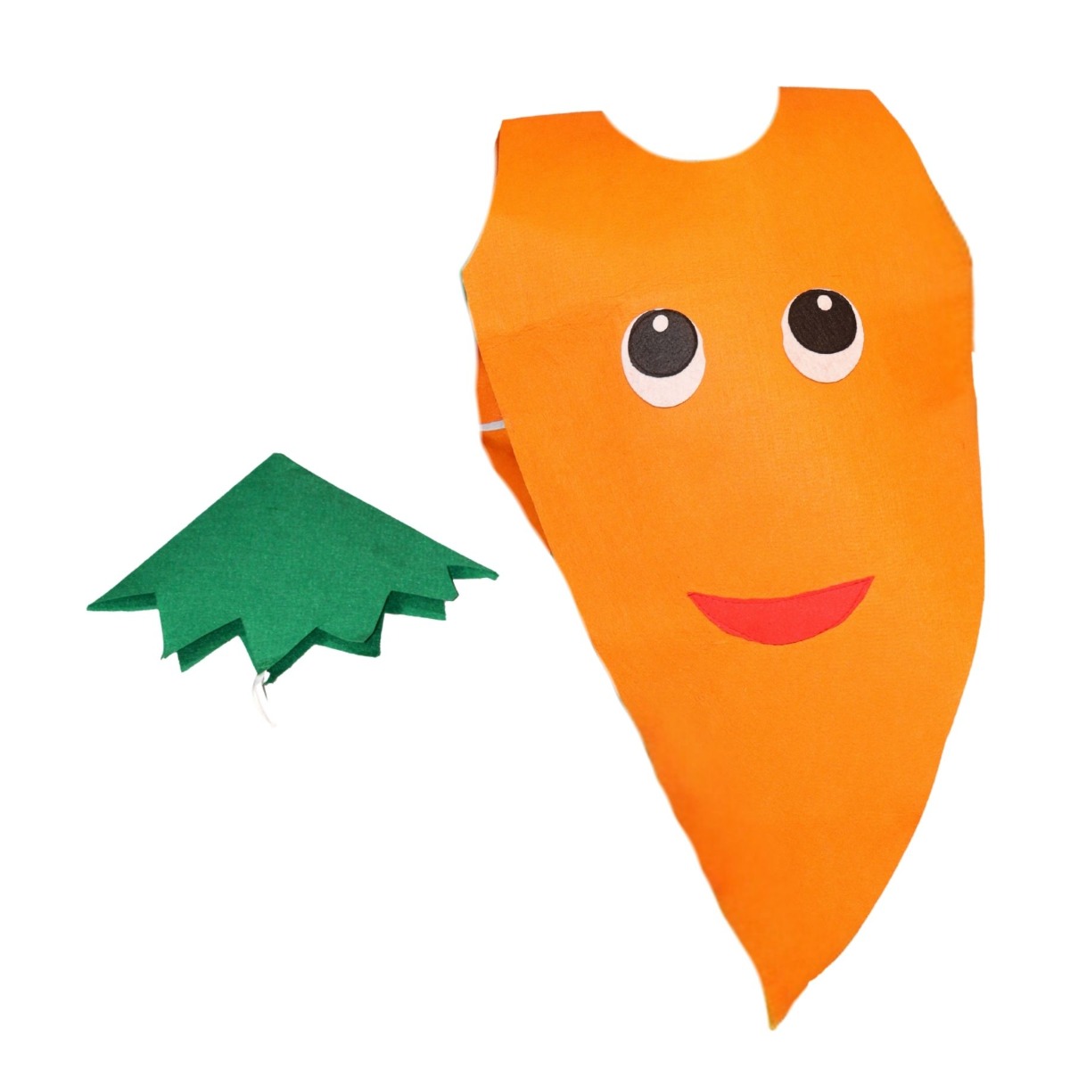 Carrot Cutout Costume for School Events