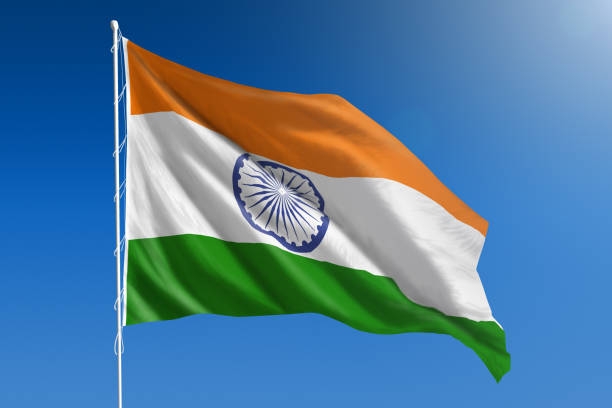 Indian Flag Size 30*45 2pcs Set
