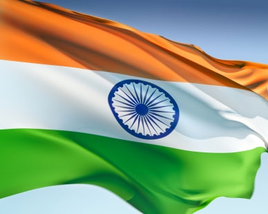 Indian National Flag Set – 2 Pcs (20x30 cm)
