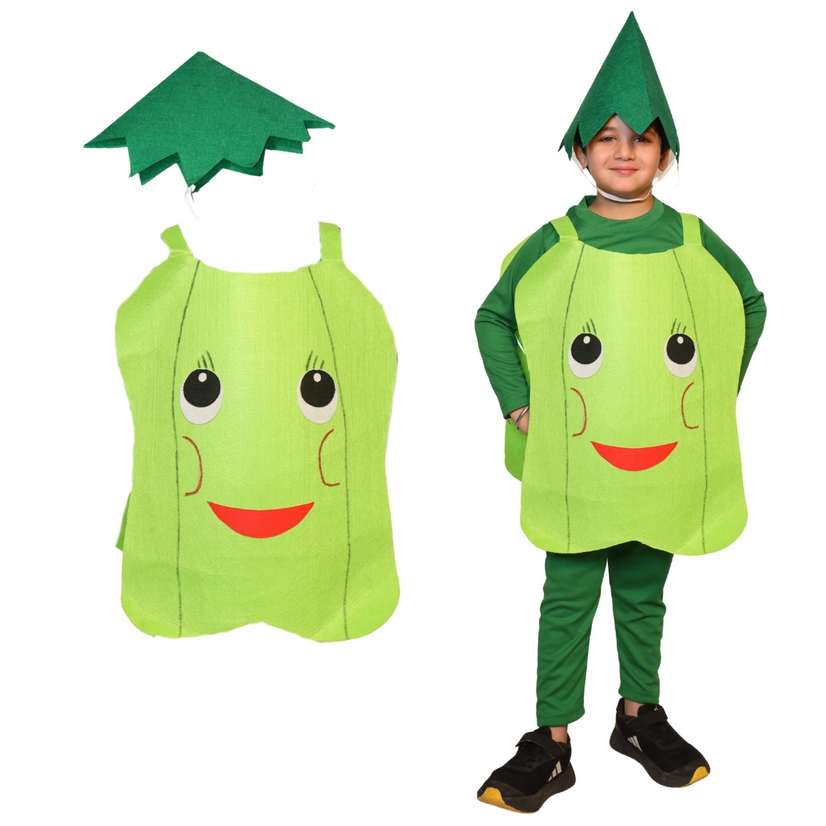Capsicum Fancy Dress for Kids