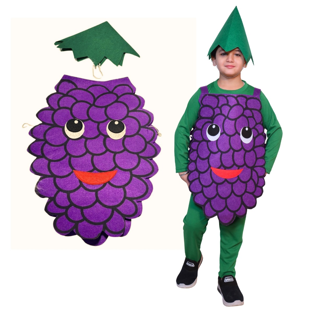 Grapes Fancy Dress for Kids