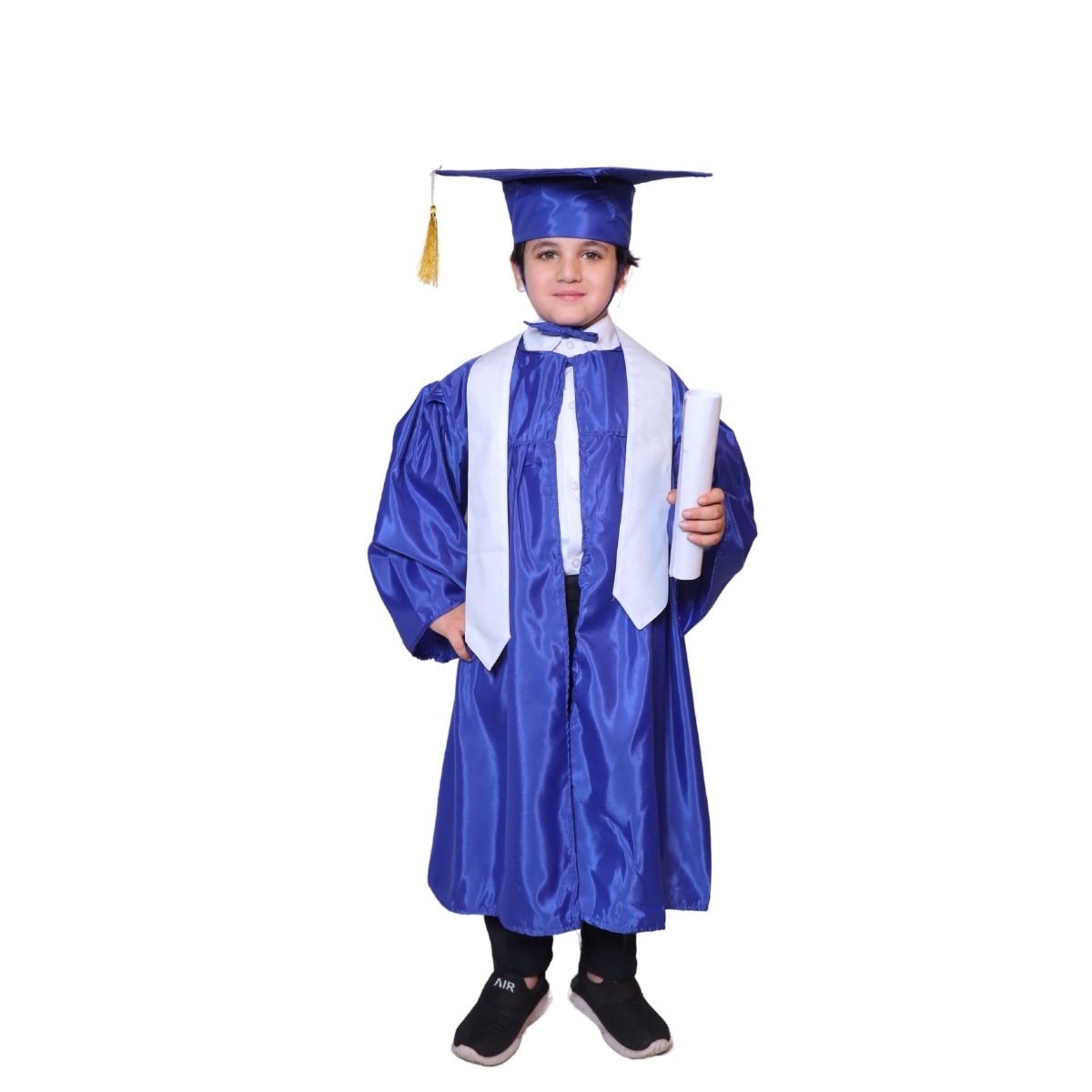 Graduation Gown Blue Fancy Dress Graduation Gown Blue Fancy Dress