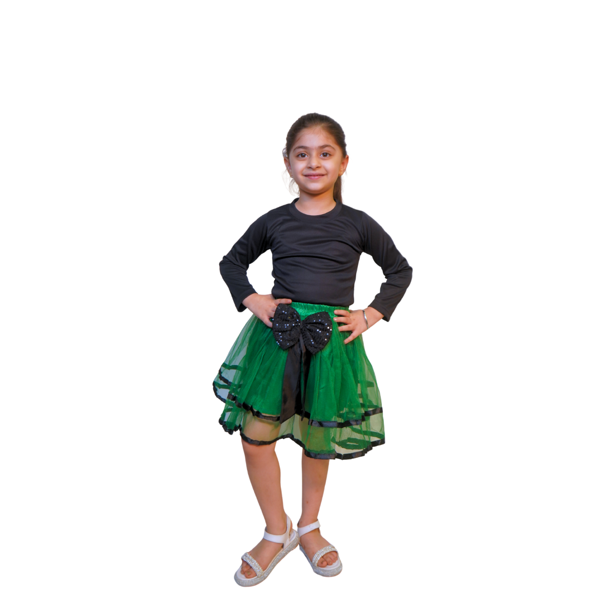Tu Tu Skirt Green Fancy Dress for Kids