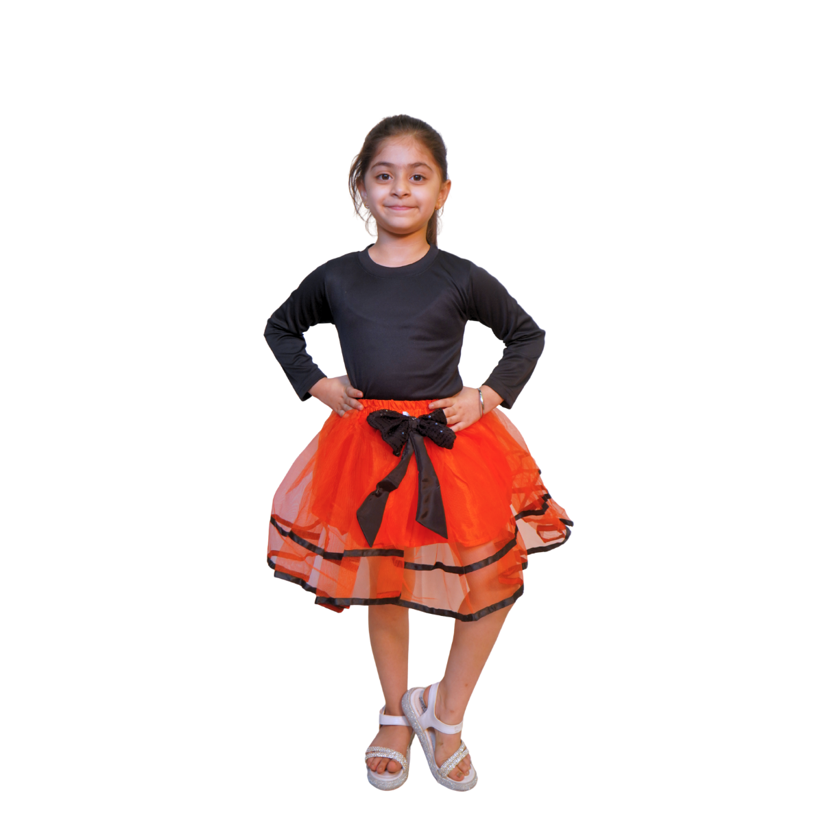 Tu Tu Skirt Orange Fancy Dress for Kids
