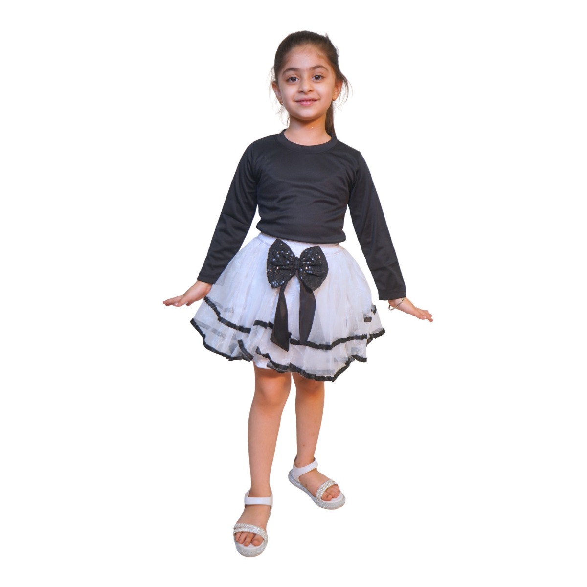 Tu Tu Skirt White Western Costume