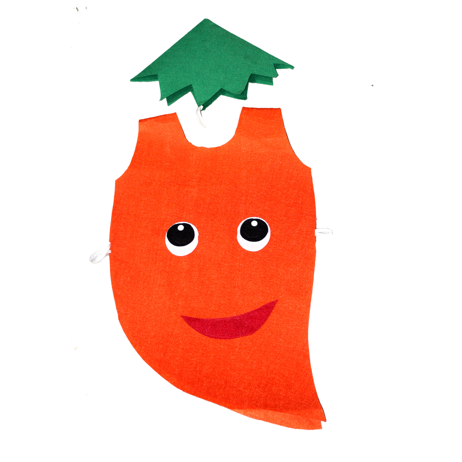 Carrot Cutout Costume for School Events