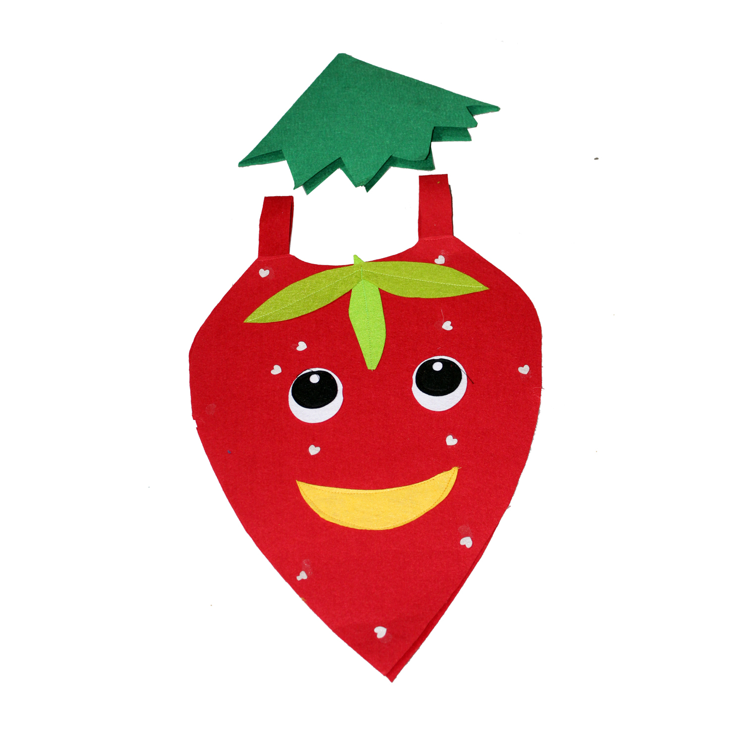 Strawberry Fruit Cutout with Cap for Kids
