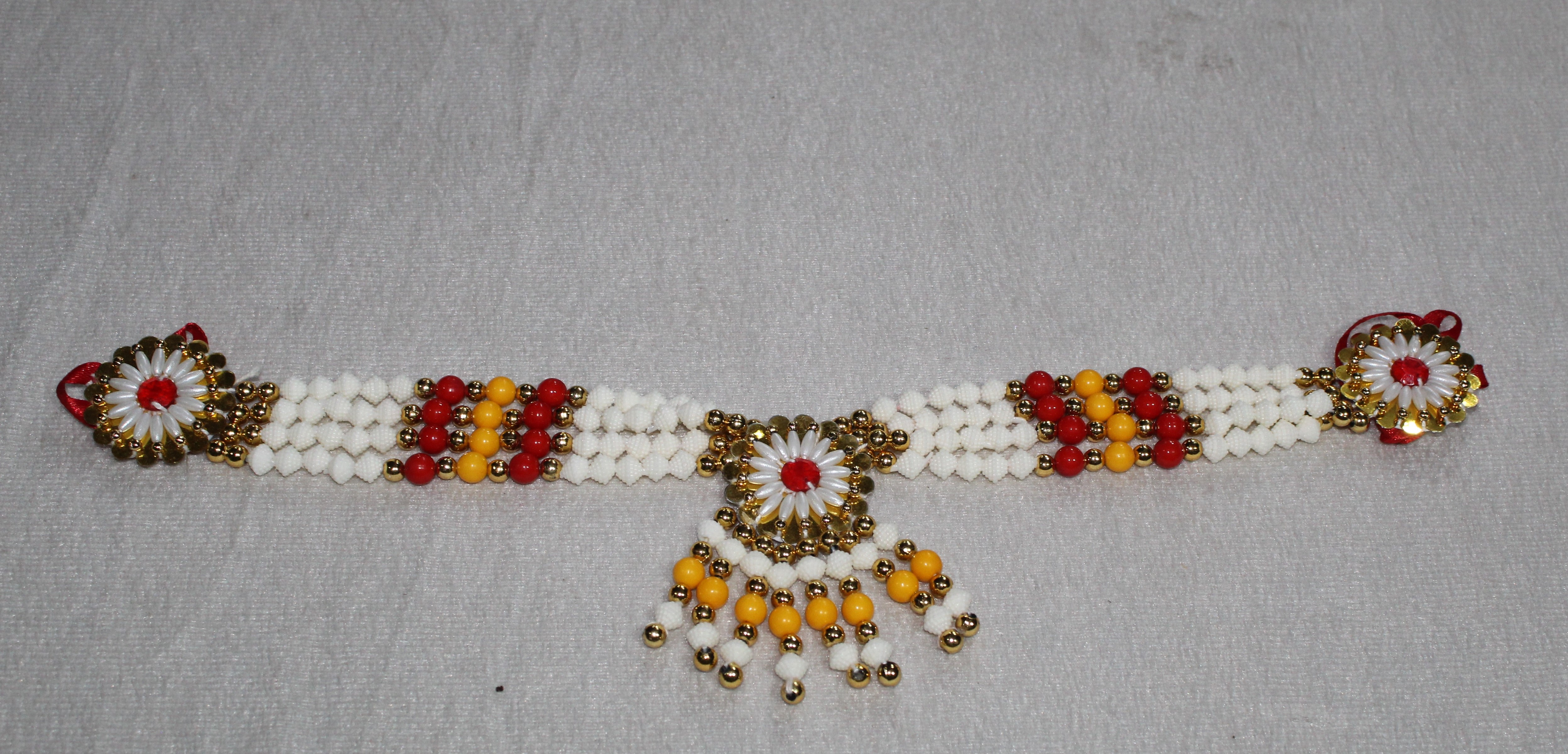 Krishna moti Belt large Mythological Character/Janmashtami/Dussehra/Diwali/School annual function