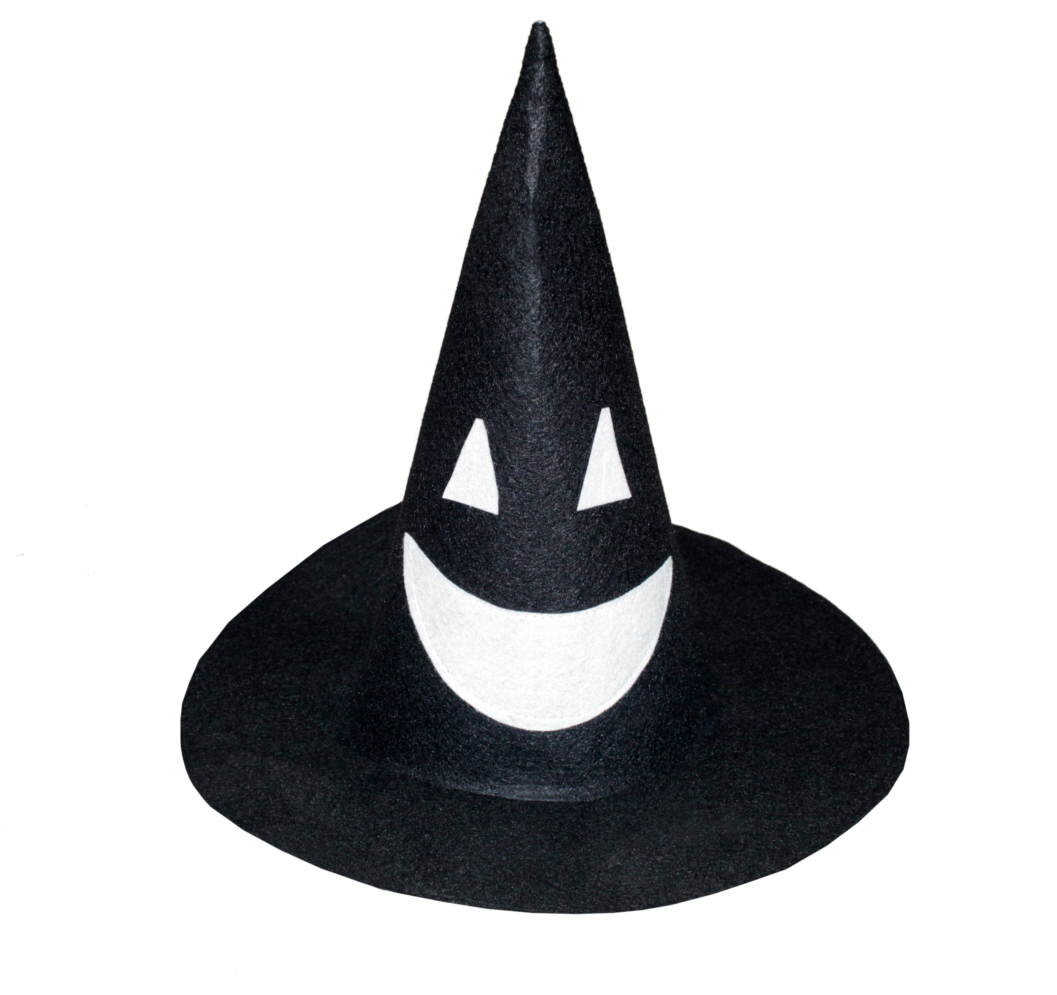 Witch Black Fabric Hat