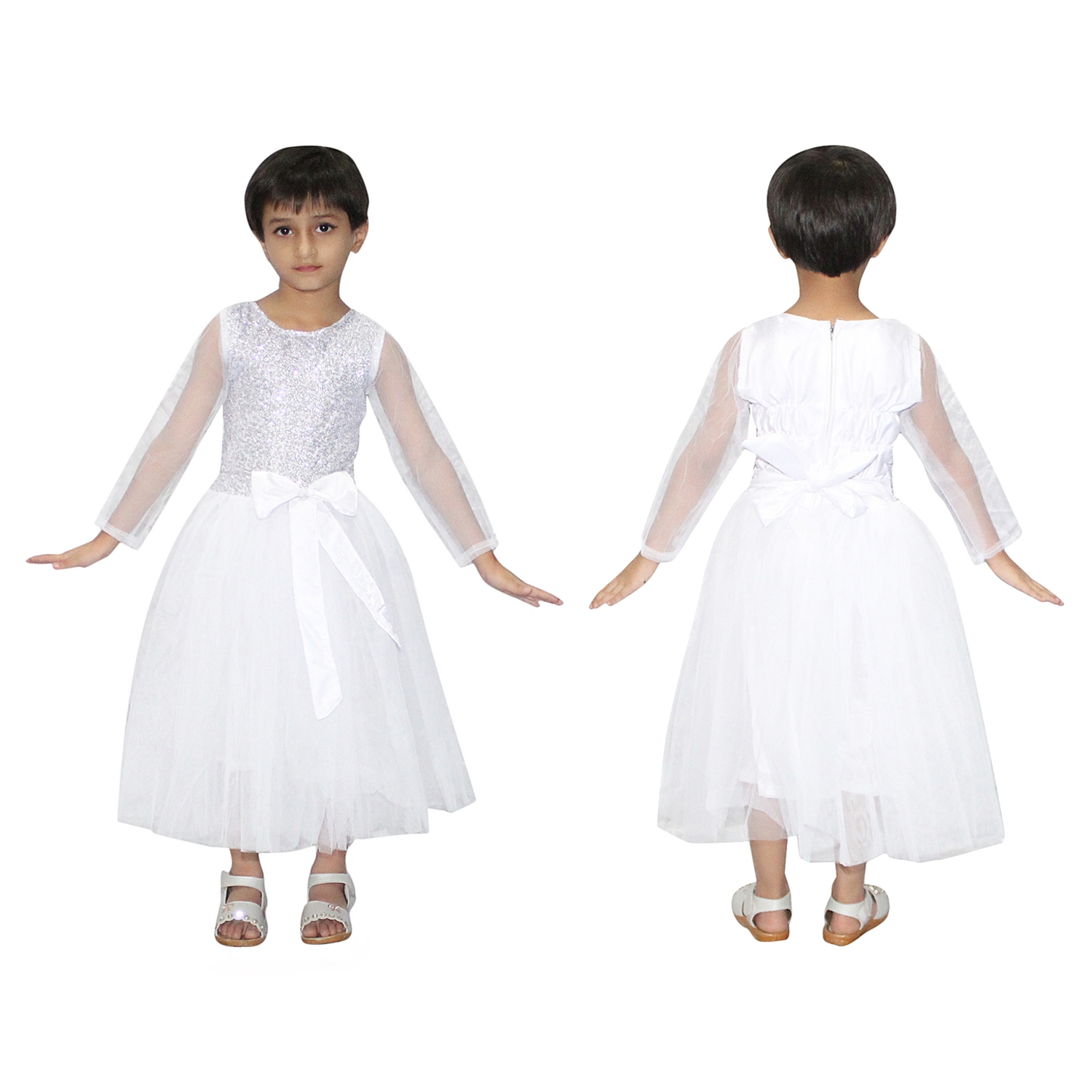 White Net Gown Fairy Tales Costume