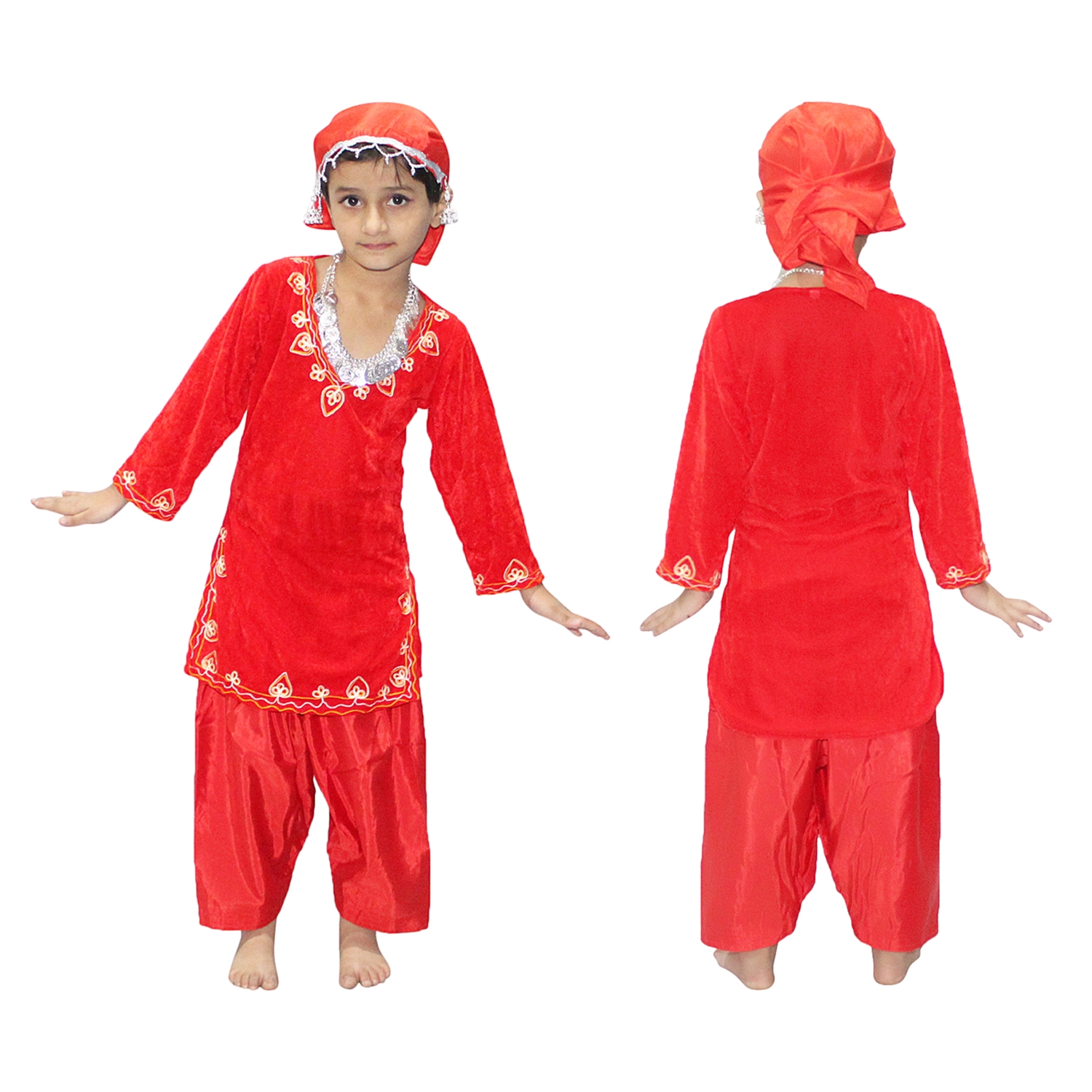 Kashmir State Theme Costume for Girls