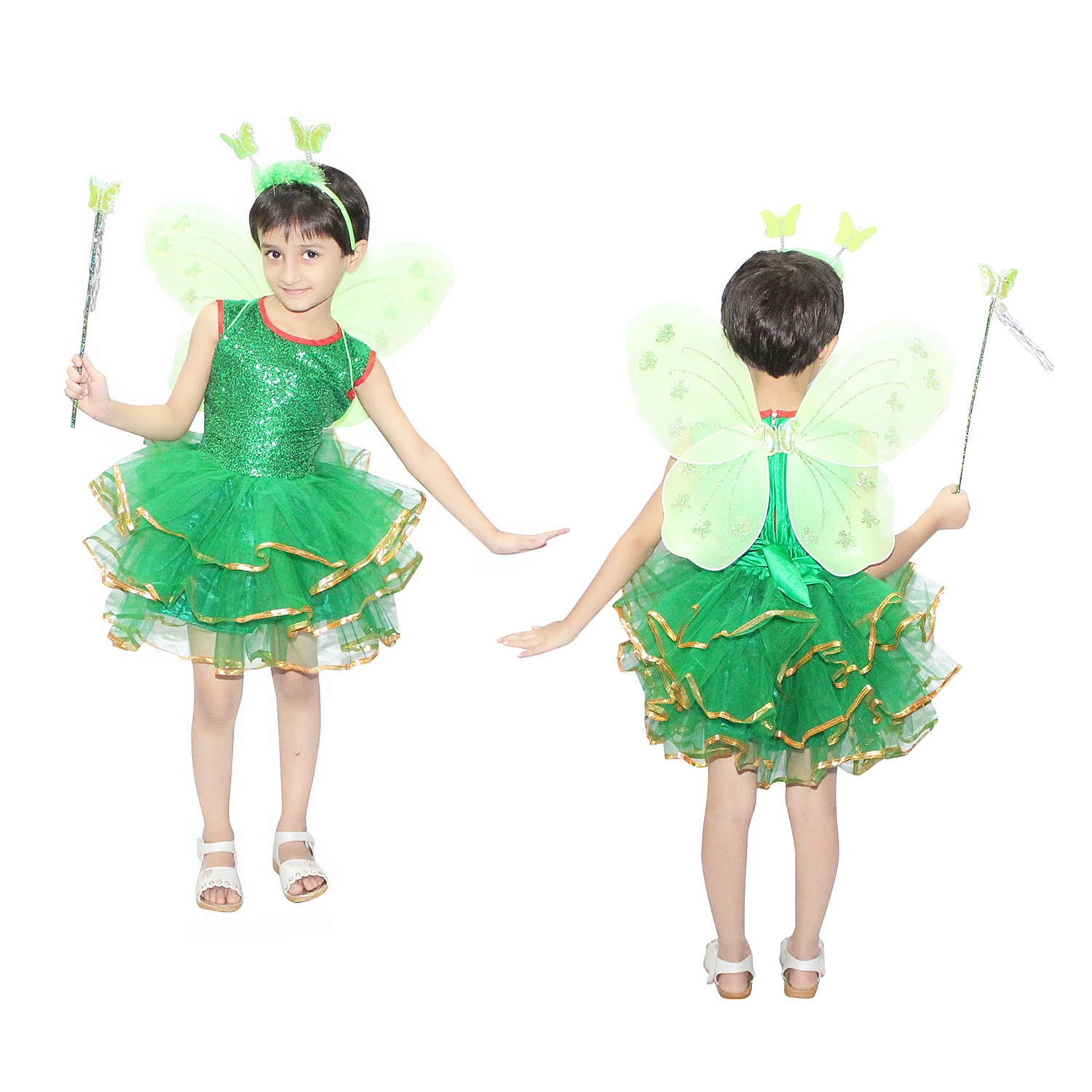 Tinker Bell Fancy Dress Fairy Tale Costume