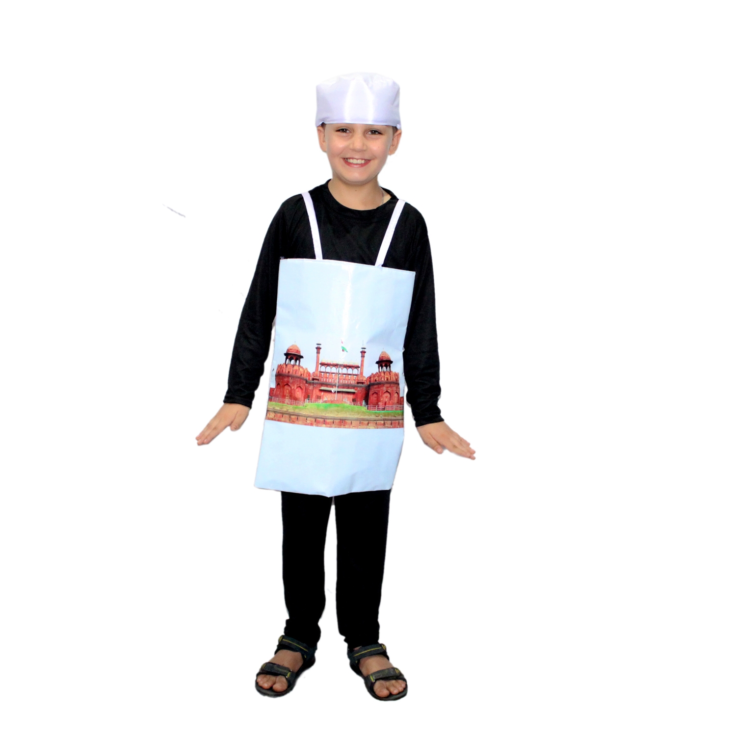 Red Fort Cutout Costume for Kids