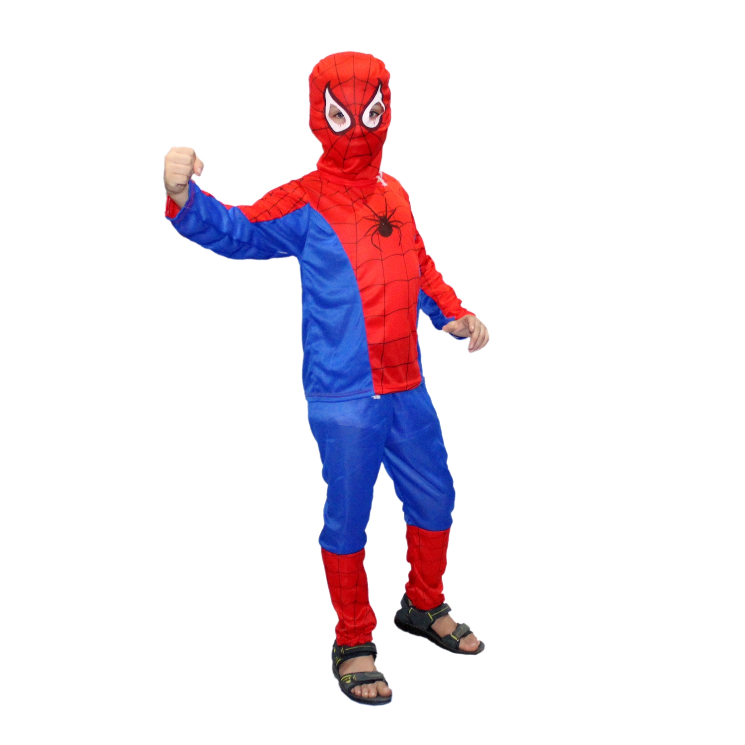 Superhero Spider-Man Costume for Fancy Dress Competitions
