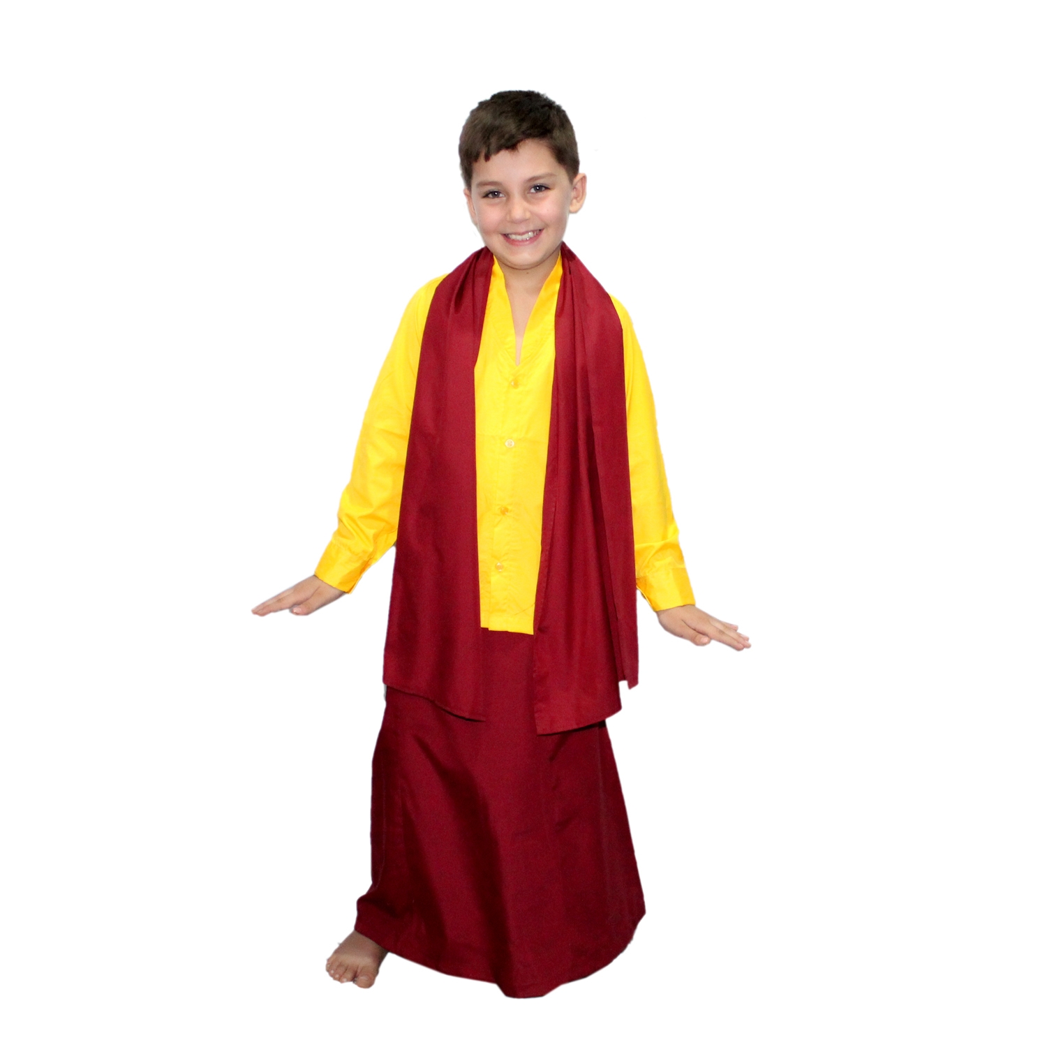 Little Monk Buddha Costume for School Events