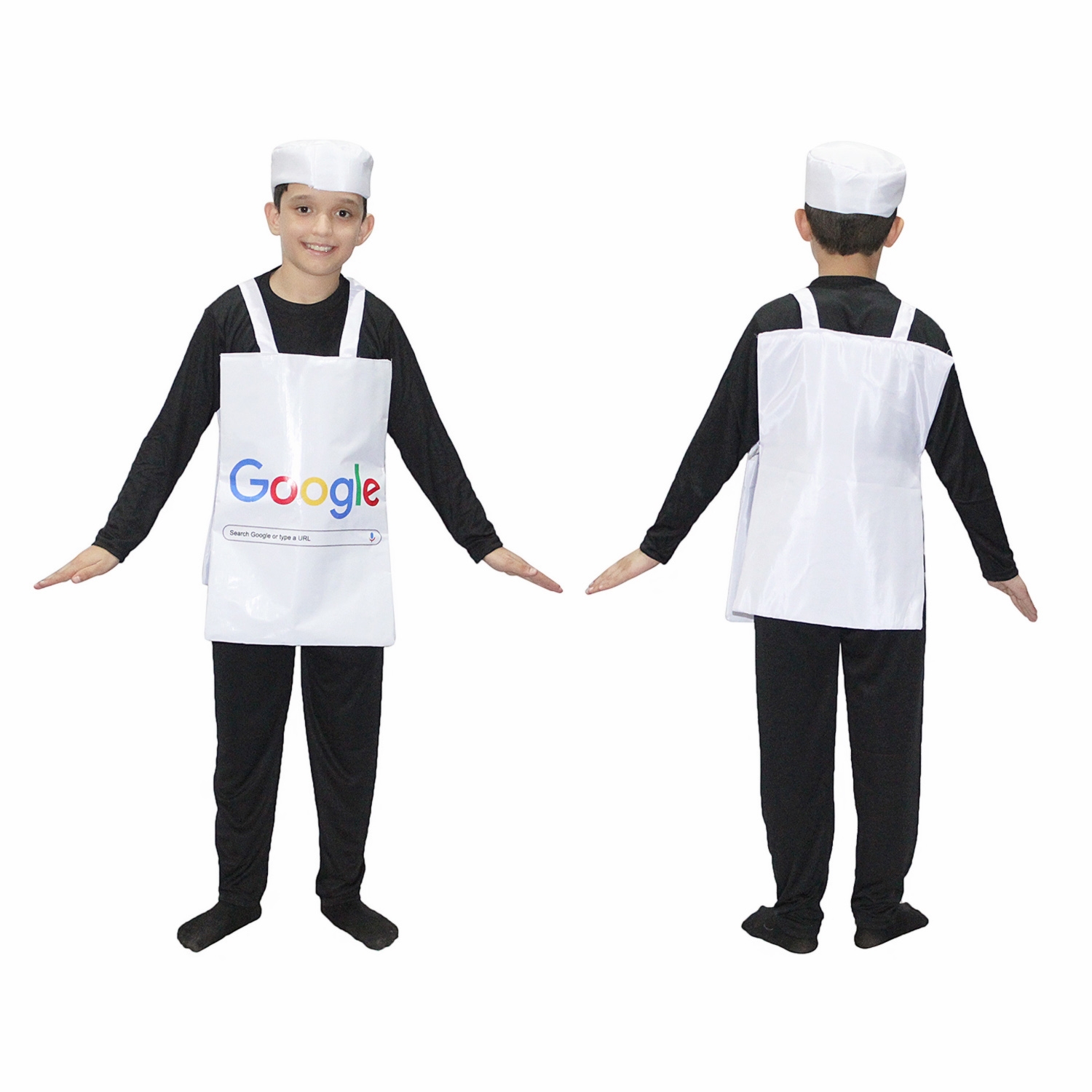 Google logo cutout costume prop for kids