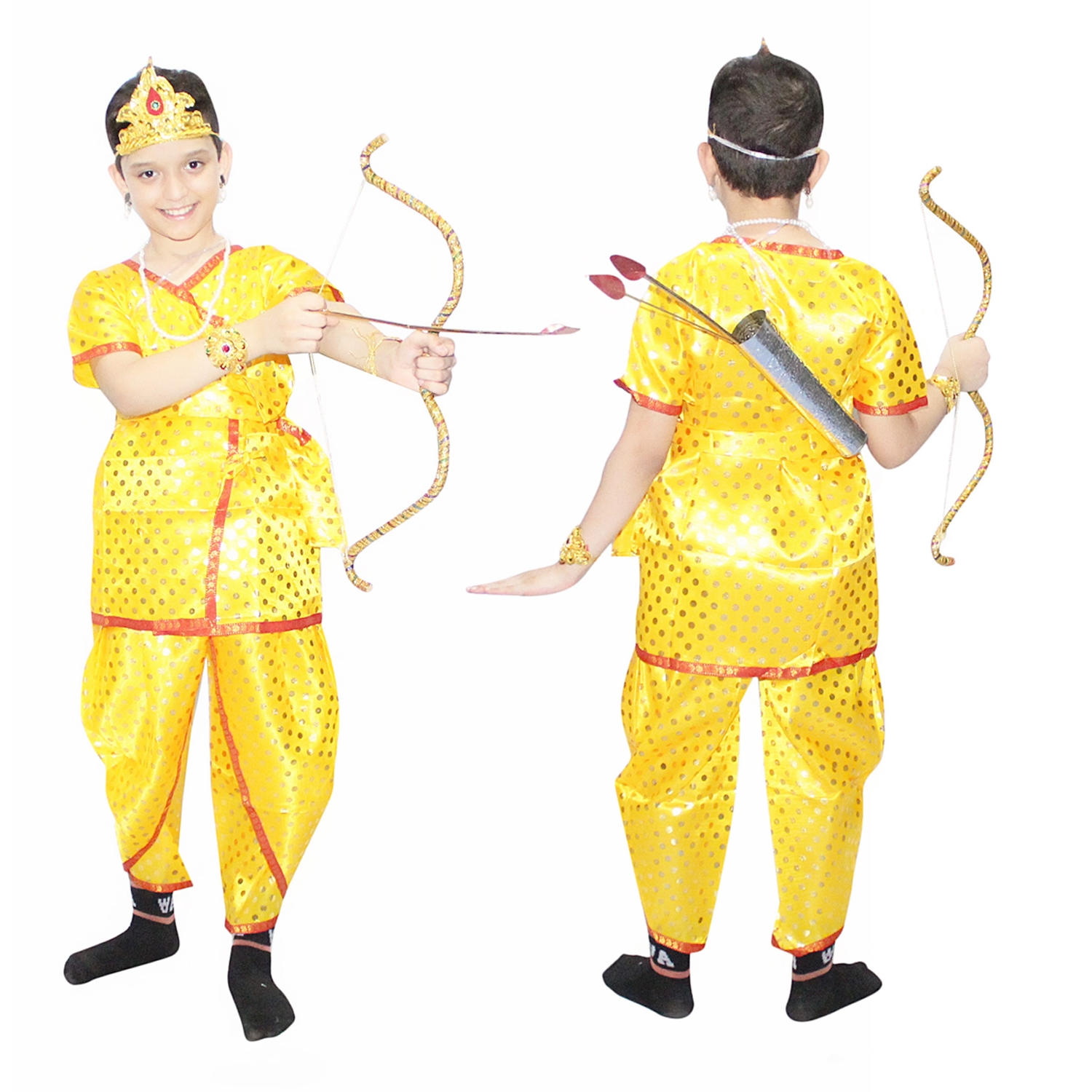 Ram Ji Dotted Fancy Dress for Kids