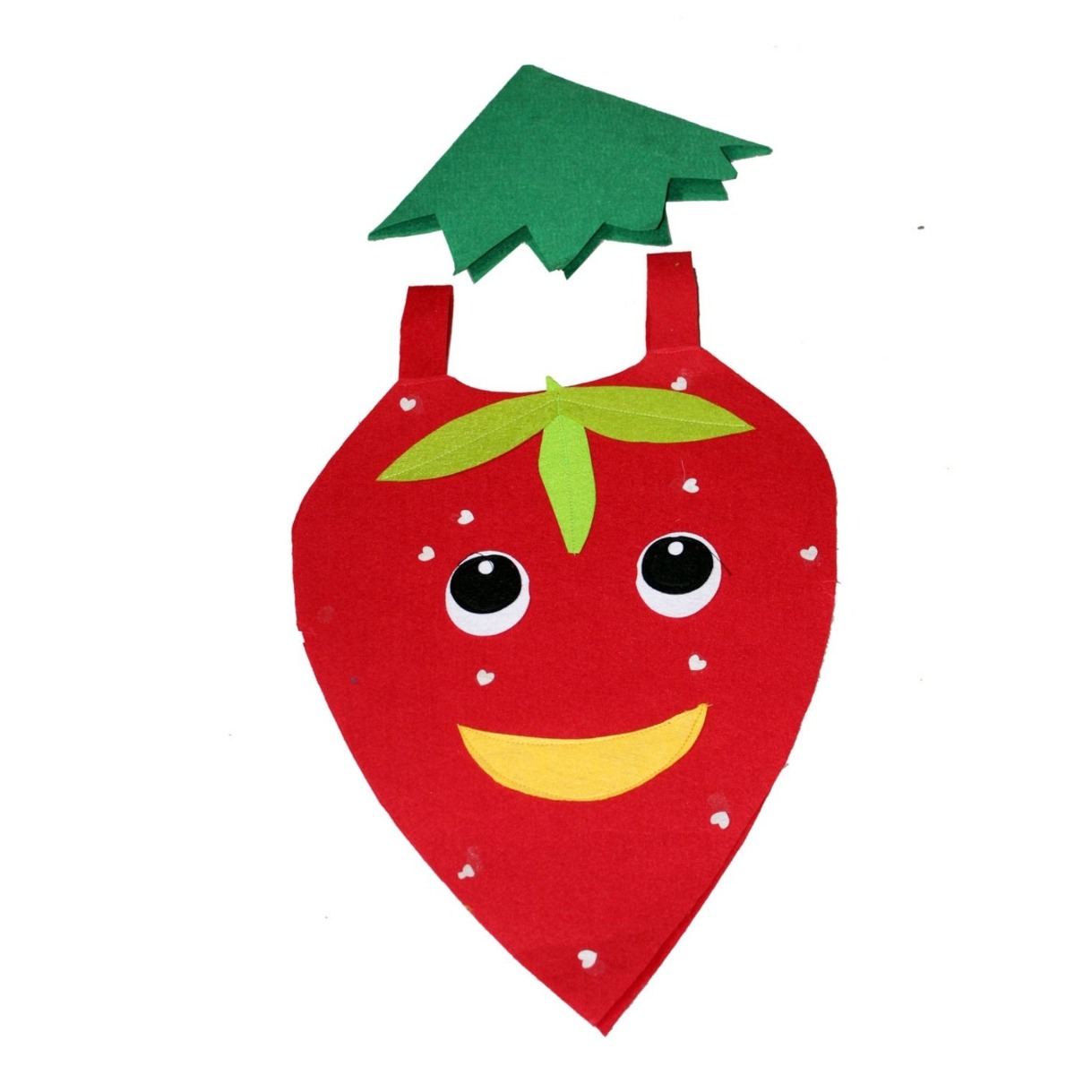 Strawberry Fruit Cutout with Cap for Kids