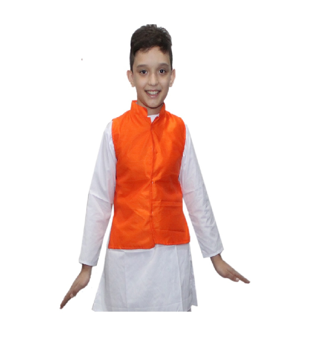 Modi jacket Fancy Dress For Kids/National Hero/freedom figter Costume For Kids independence Day/Republic Day/Annual function/Theme party/Competition/Stage Shows Dress